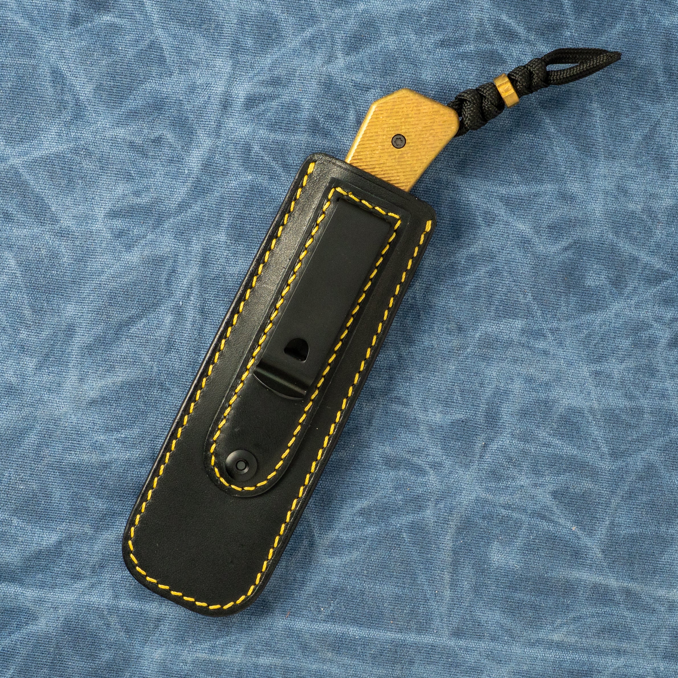 PIONEER FIXEDC - SAWCUT CRYSTALIZED TITANIUM GOLD ANODIZED BELT SATIN DLC