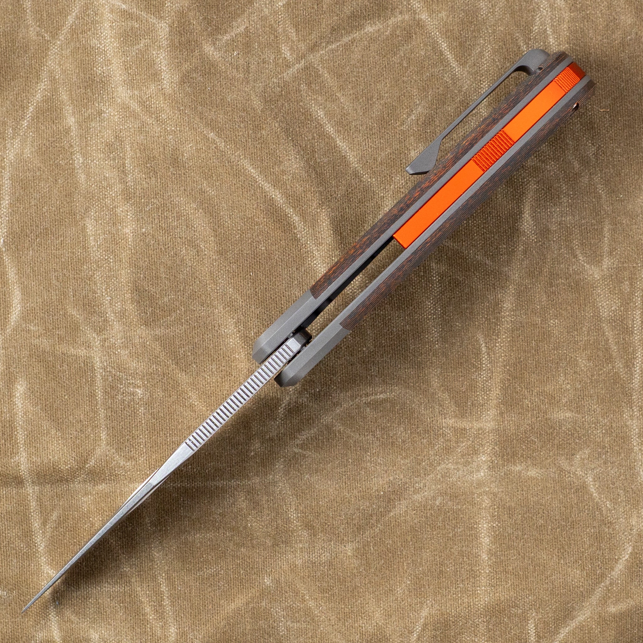 SCUFFLE - CAMOCARBON NEON ORANGE STONEWASH