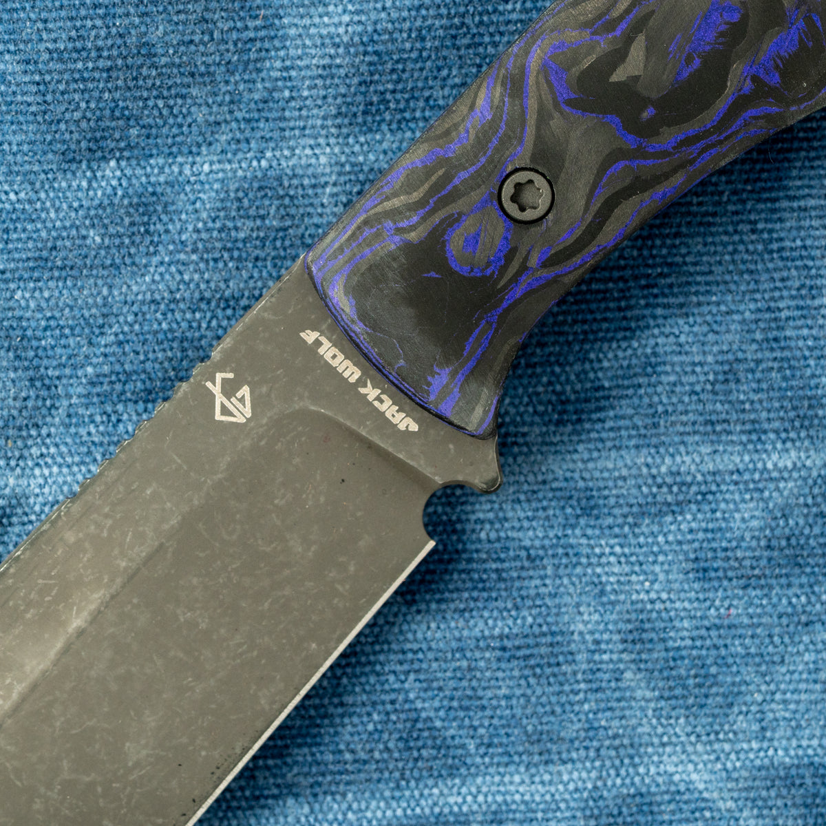 BORDERTOWN BOWIE - PURPLE MARBLE CARBON FIBER