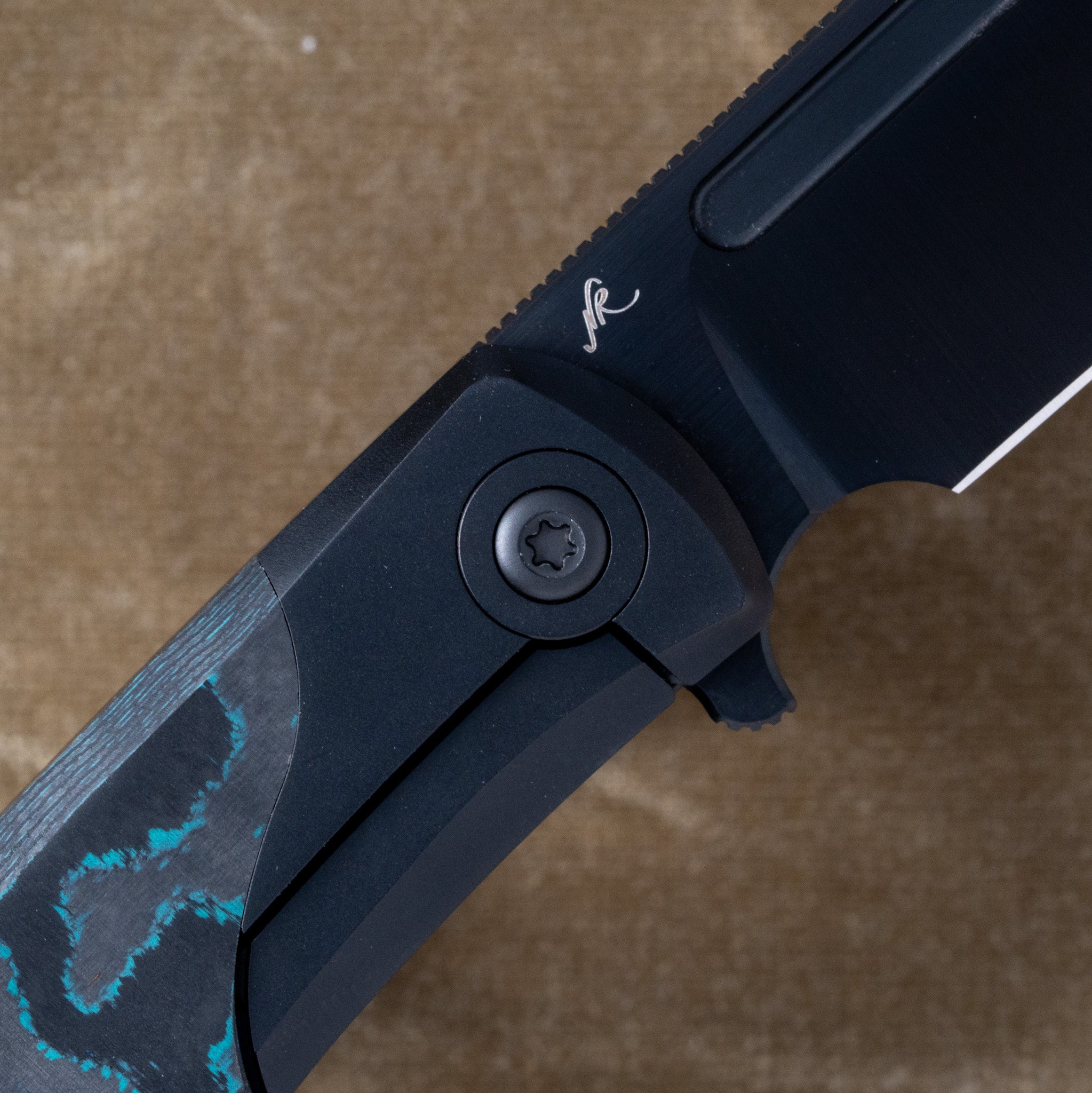 SCUFFLE - CAMOCARBON BRITTANY BLUE BELT SATIN DLC