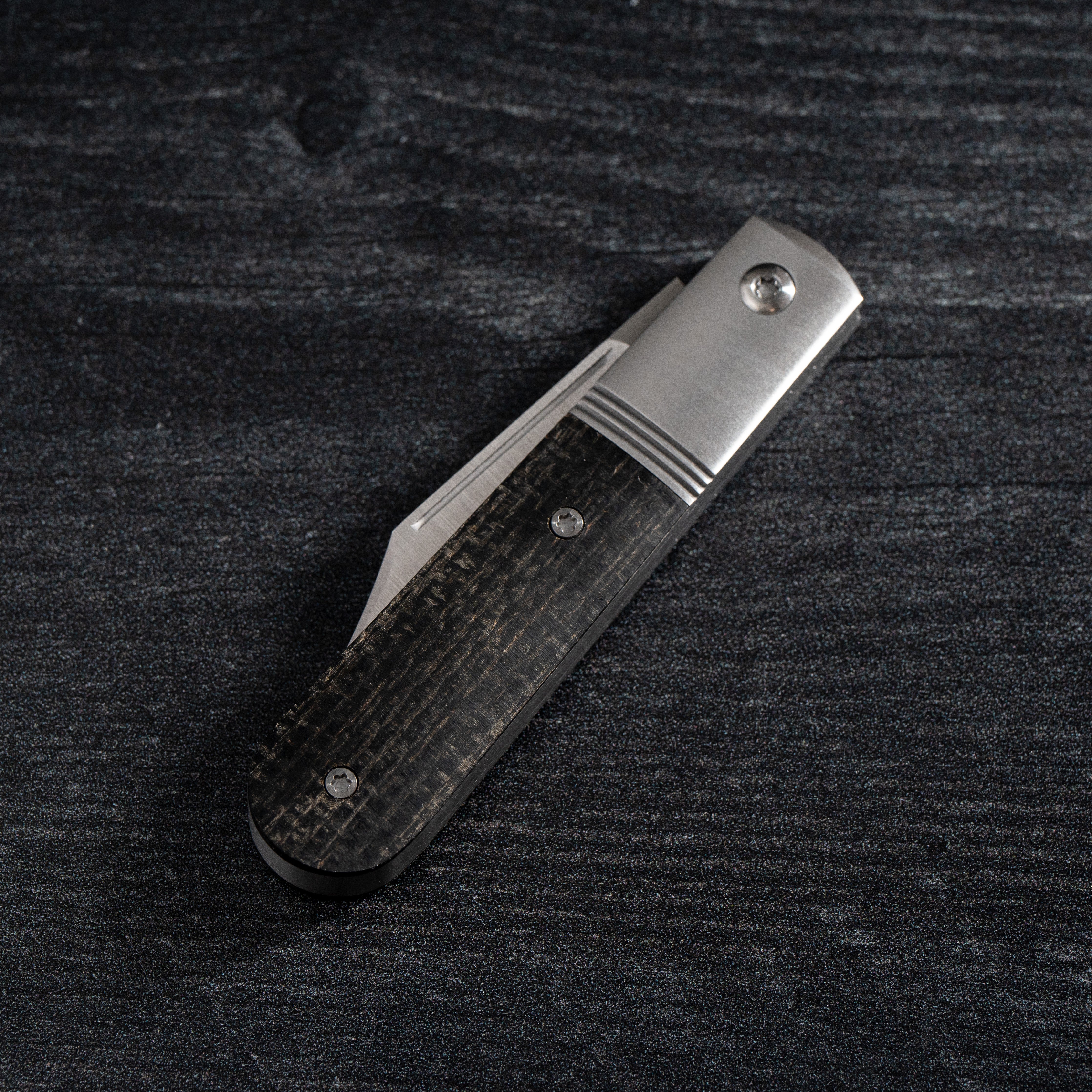 Big Bro Jack - Black Burlap Micarta