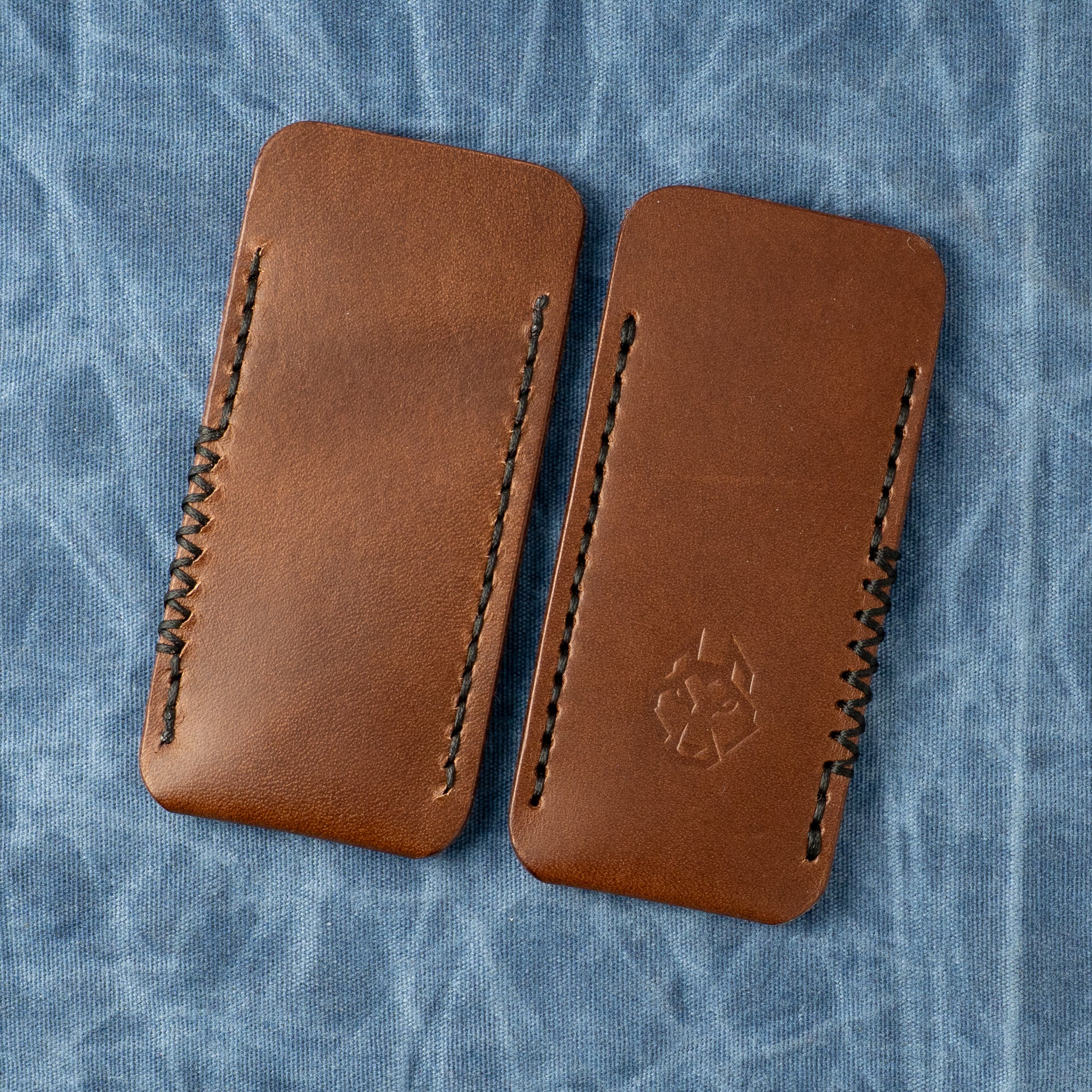 Northwoods Leatherworks Slip - Walnut Buttero Black Thread
