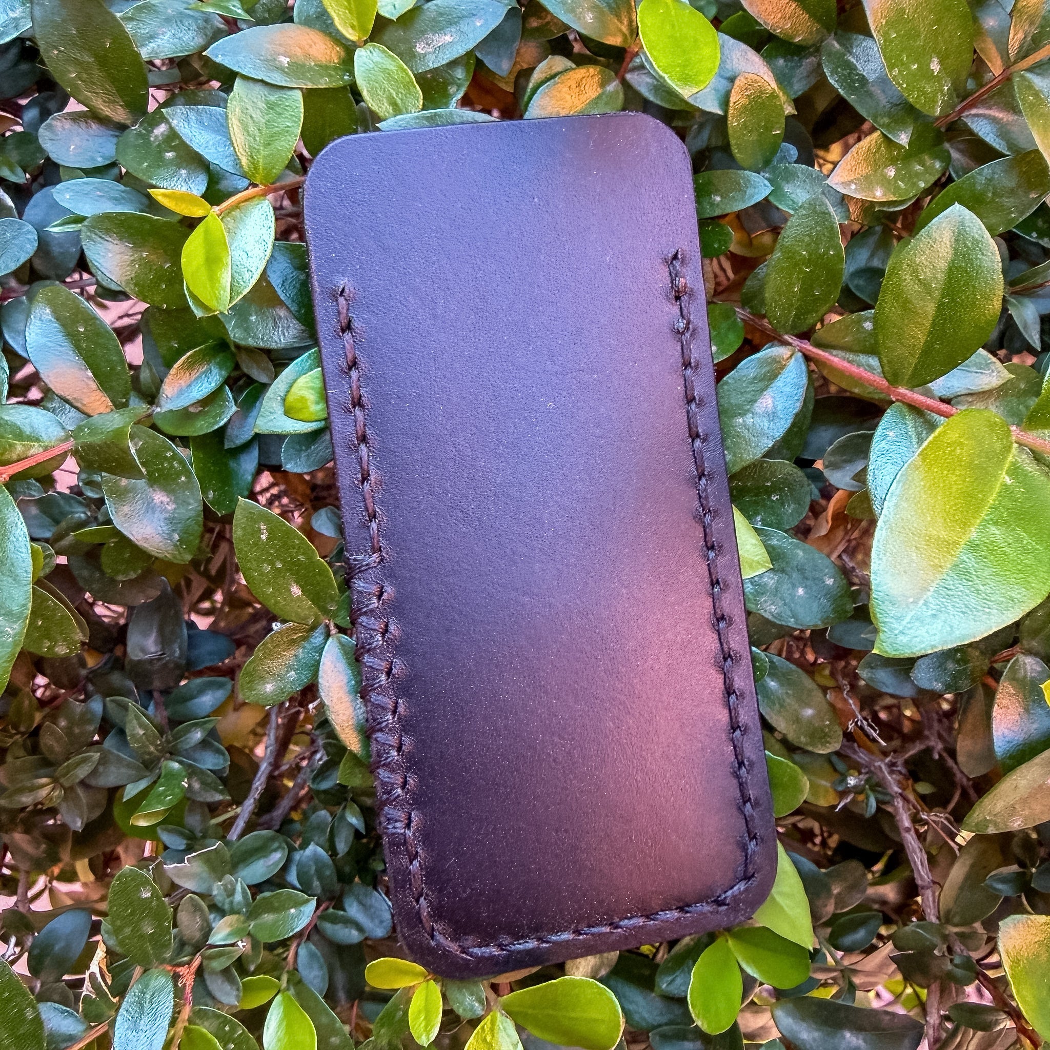 Northwoods Leatherworks Slip - Black Buttero Black Thread