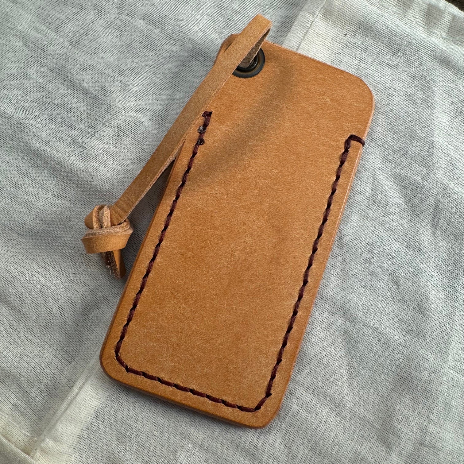 High Tide Lanyard Slip - Natural Pueblo / Bordeaux Thread