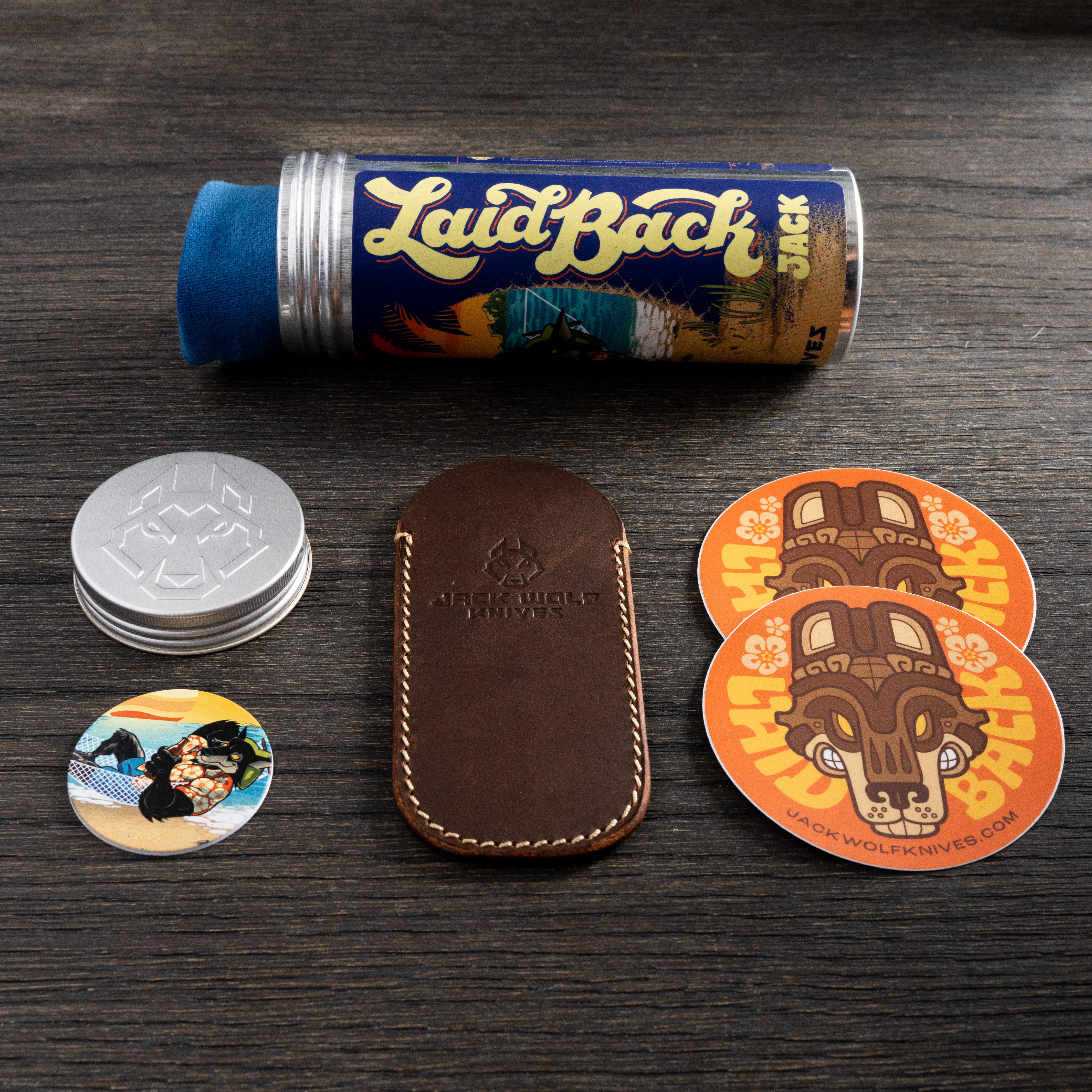 Laid Back Jack - Rosewood Hand Satin