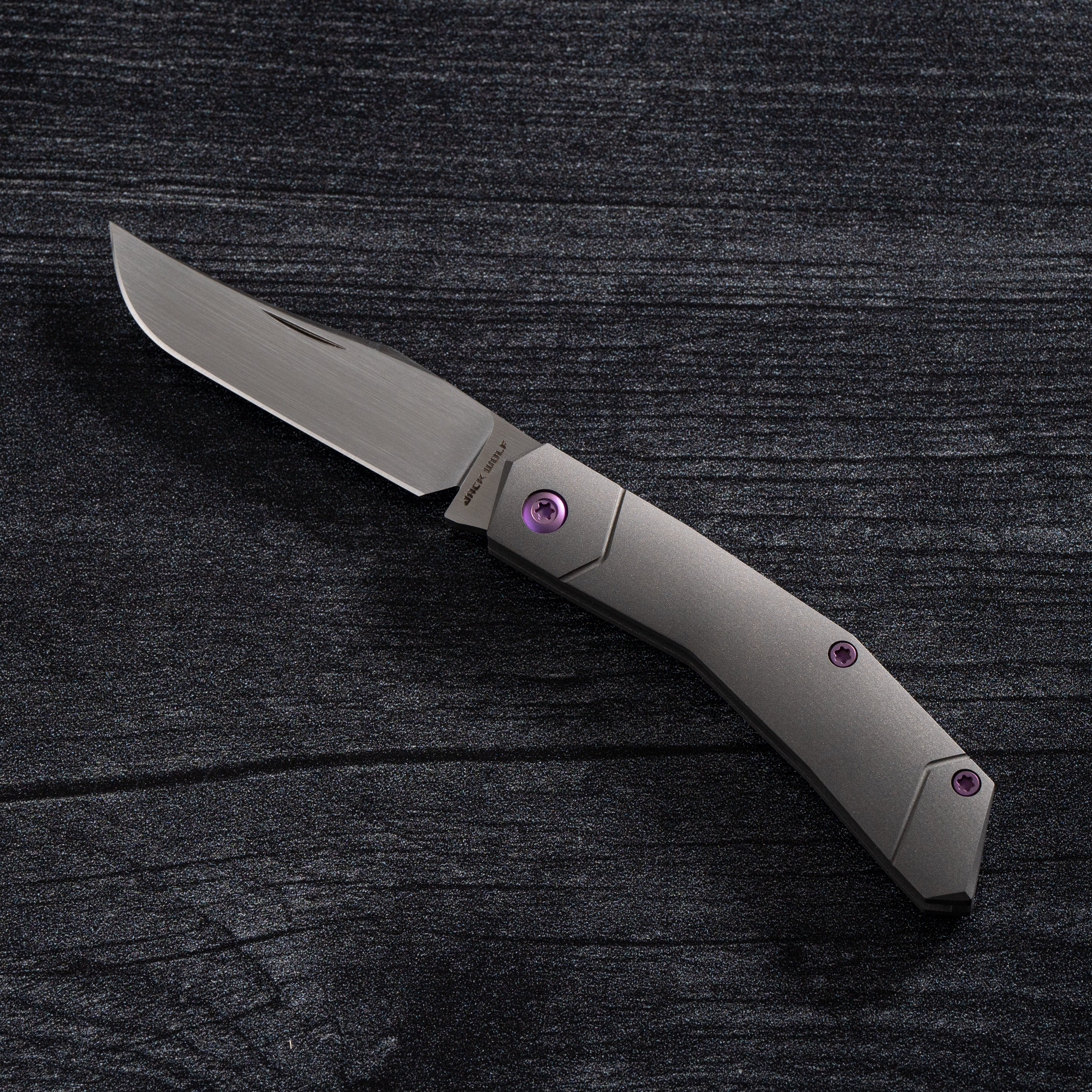 Mini Cyborg Jack - Titanium Smooth Hand Satin