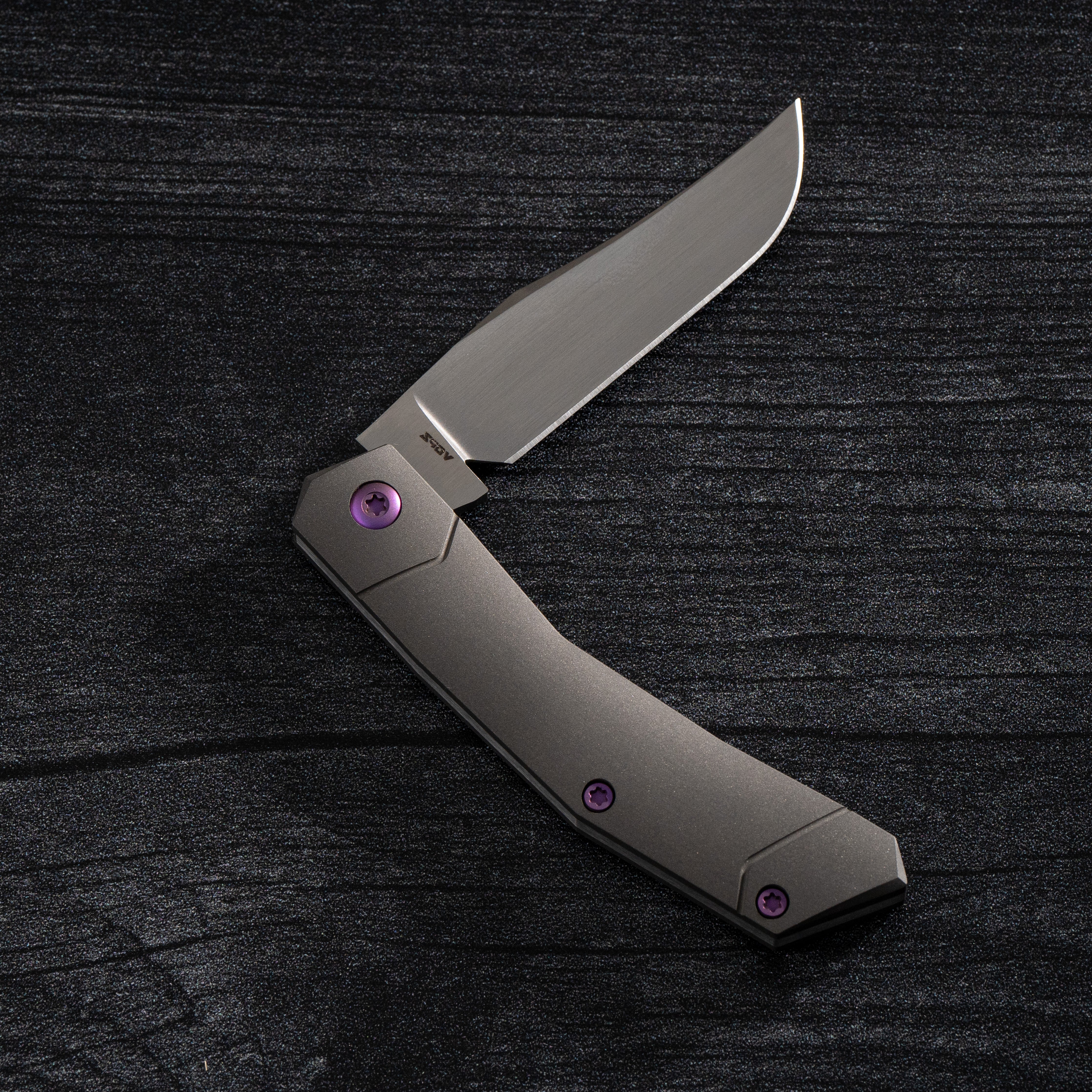 Mini Cyborg Jack - Titanium Smooth Hand Satin
