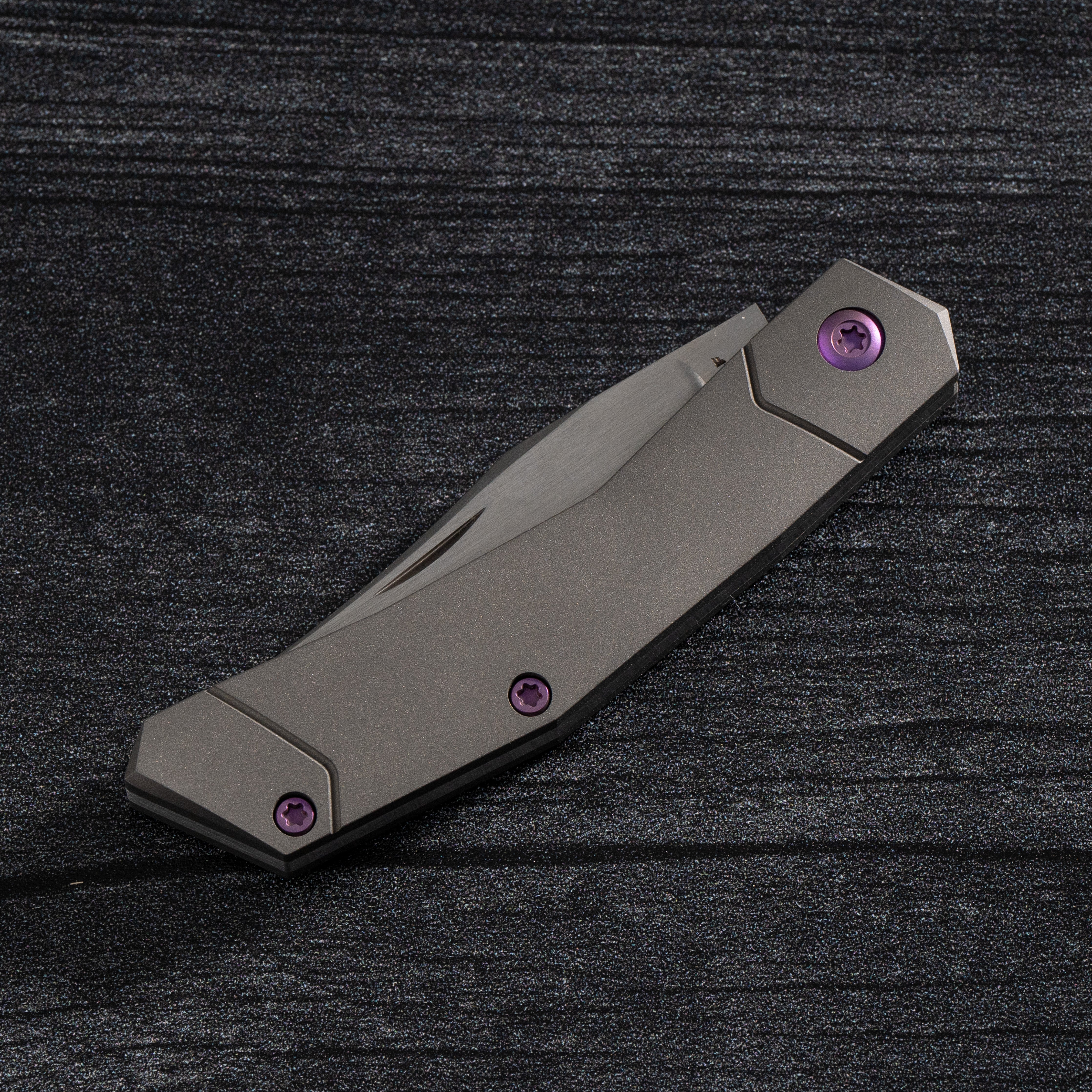 Mini Cyborg Jack - Titanium Smooth Hand Satin