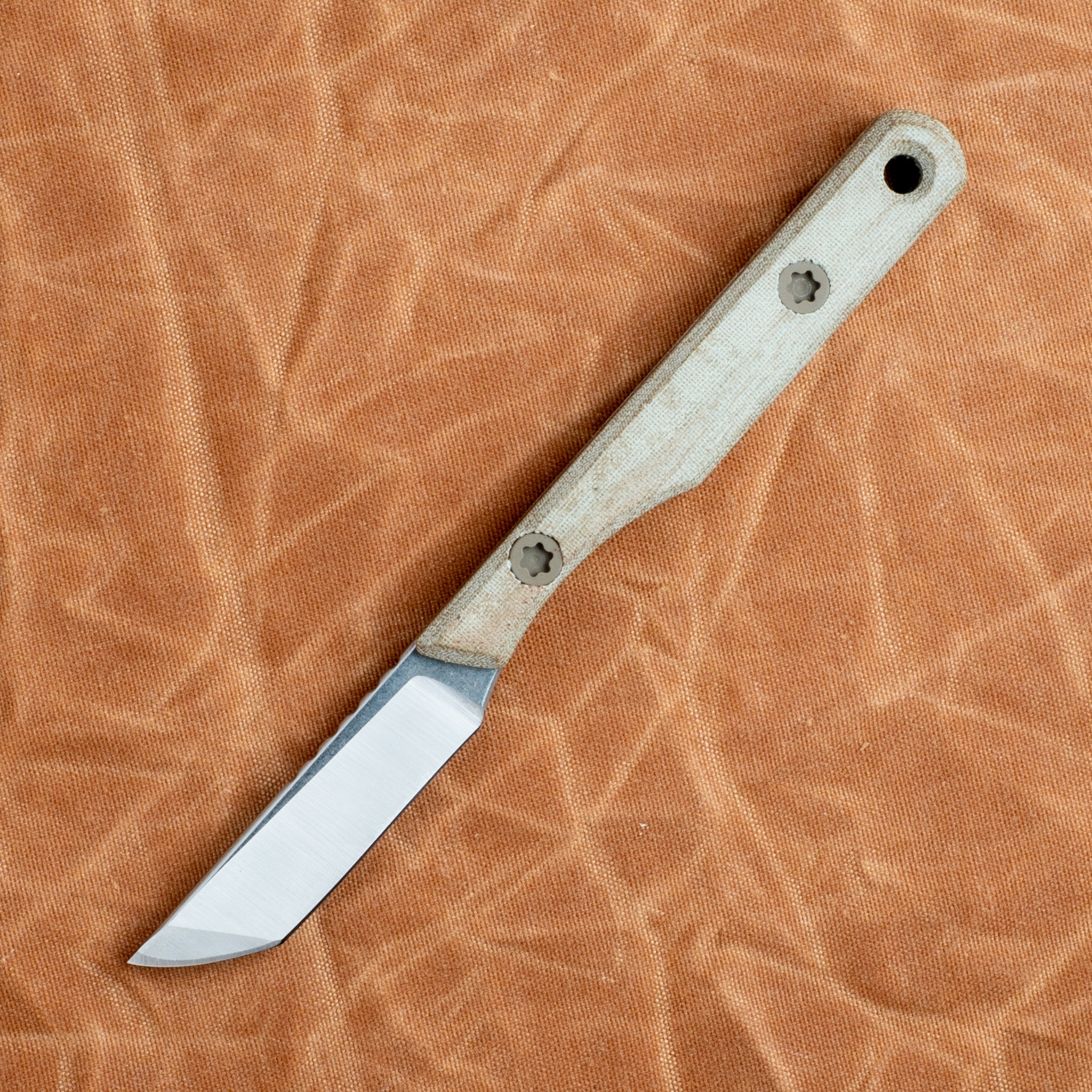 Prickly Pear - Green Linen Micarta
