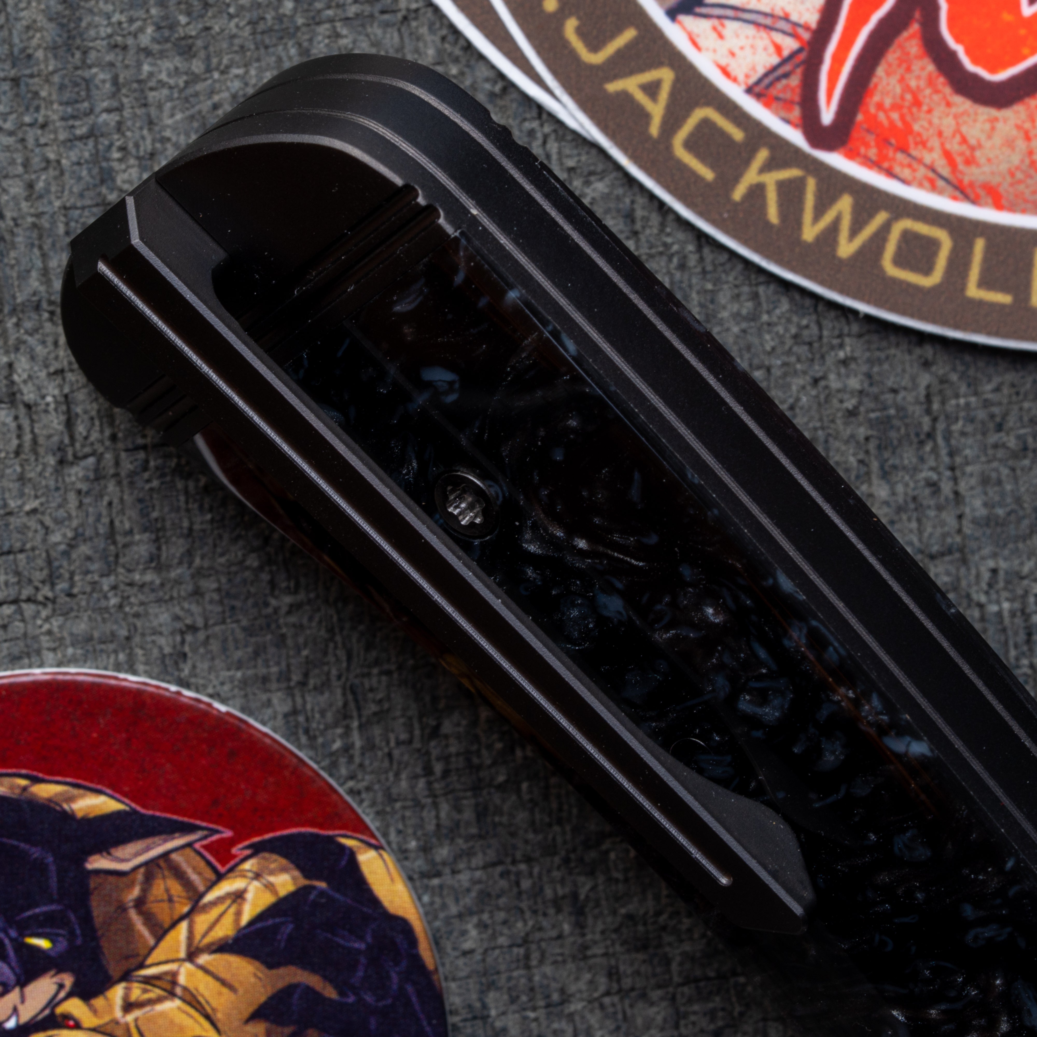 Diamondback Jack - Kirinite Black Ice DLC Belt Satin