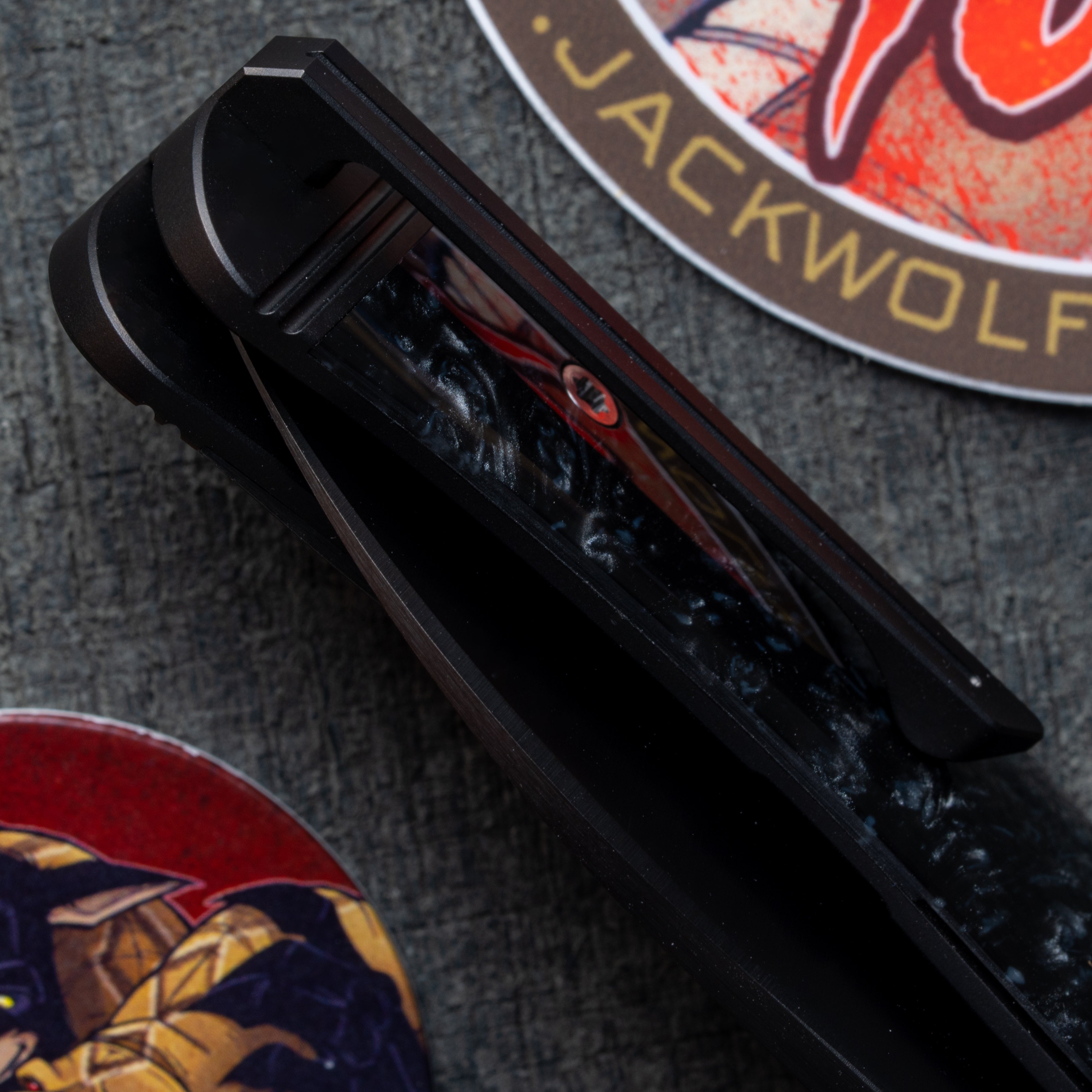 Diamondback Jack - Kirinite Black Ice DLC Belt Satin