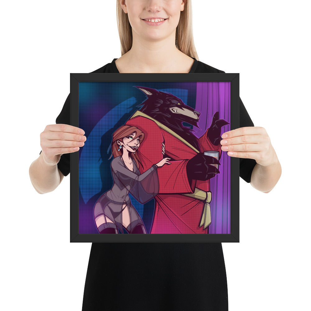 Framed Poster - After Hours Jack Label v1