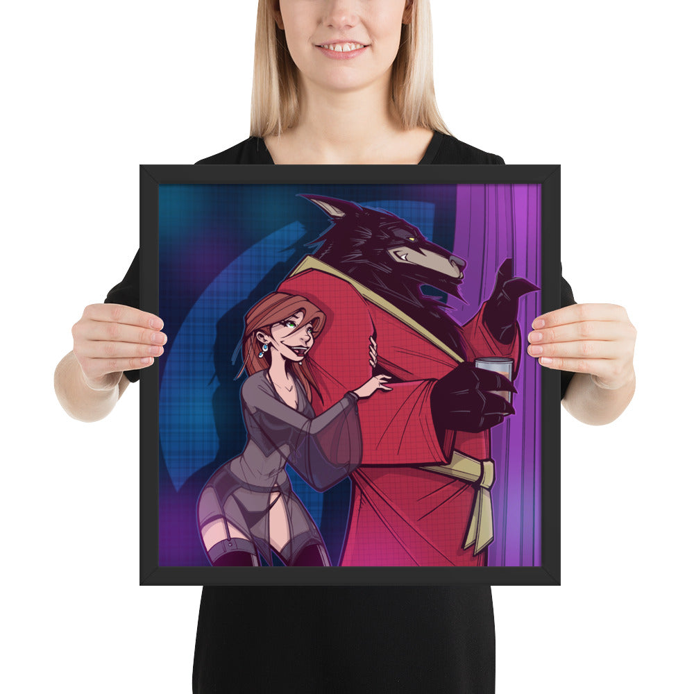 Framed Poster - After Hours Jack Label v1