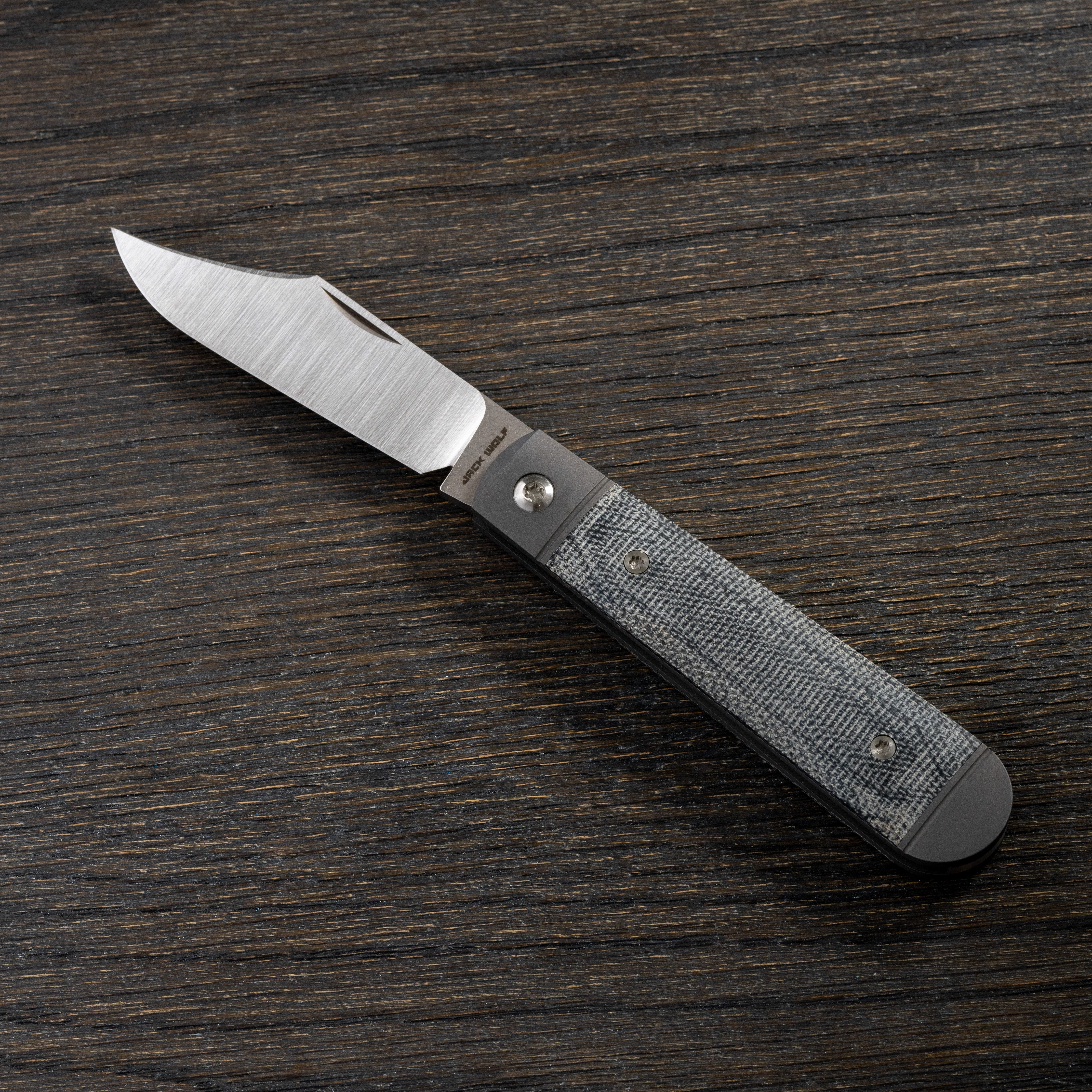 Big Bro Jack - Black Canvas Micarta