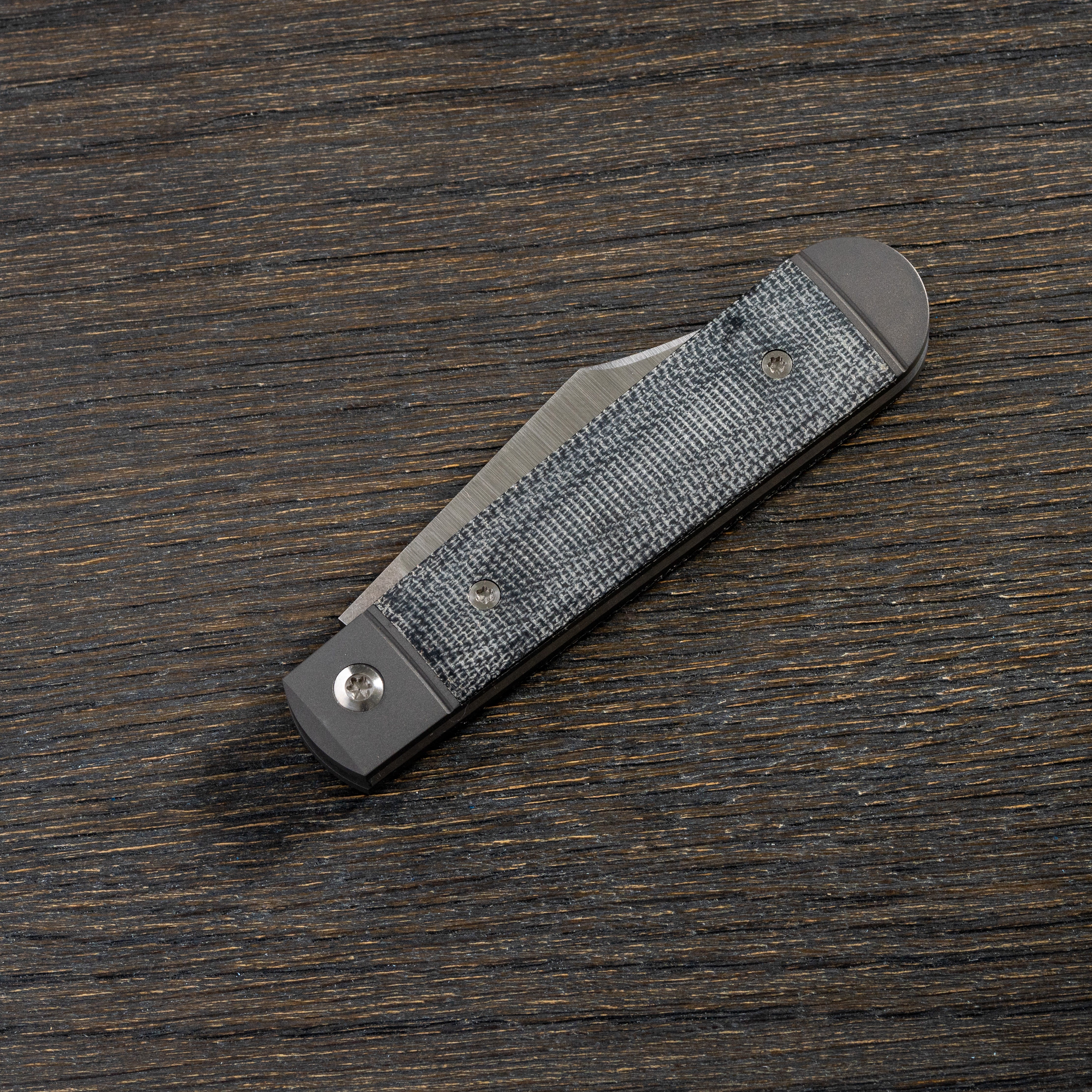 Big Bro Jack - Black Canvas Micarta