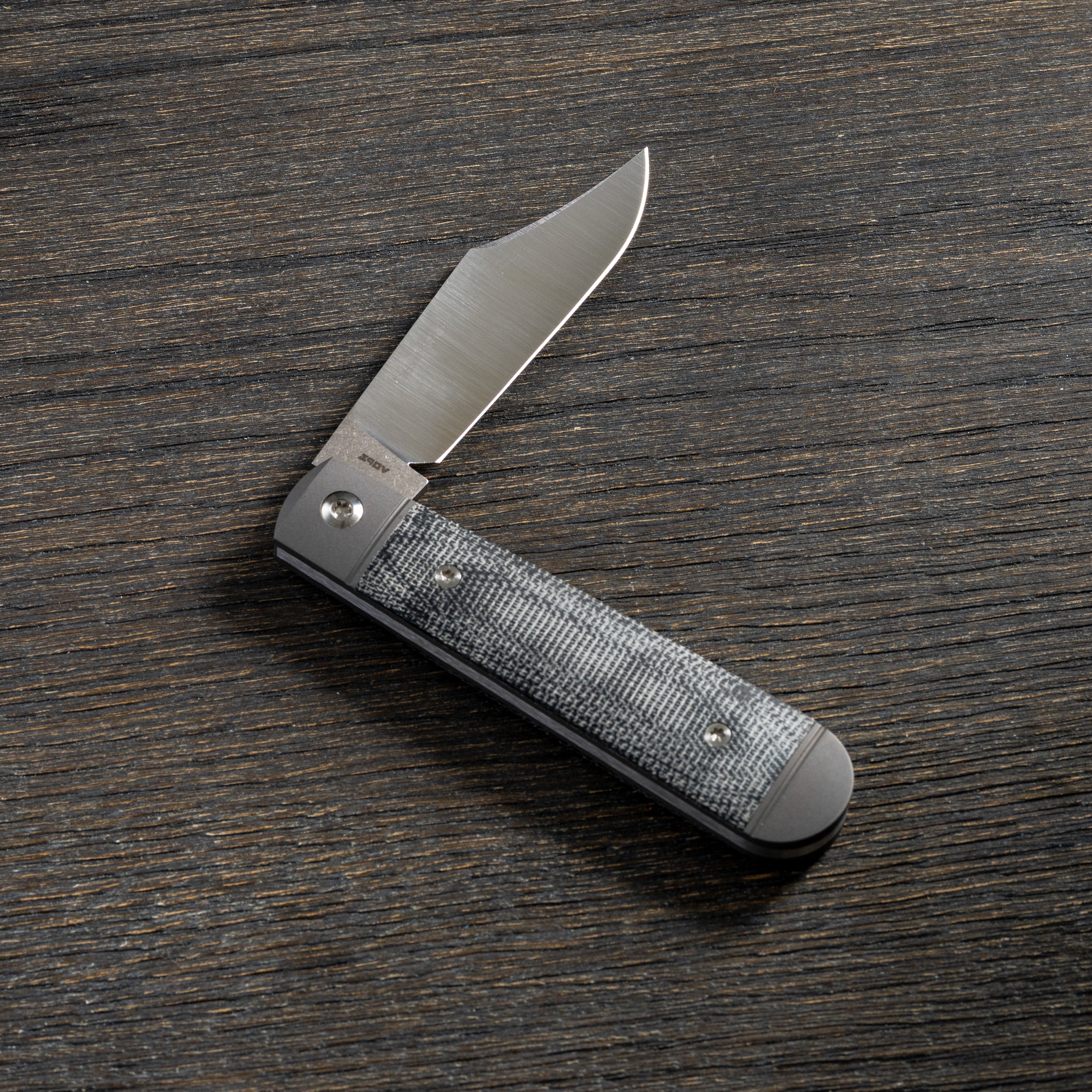 Big Bro Jack - Black Canvas Micarta