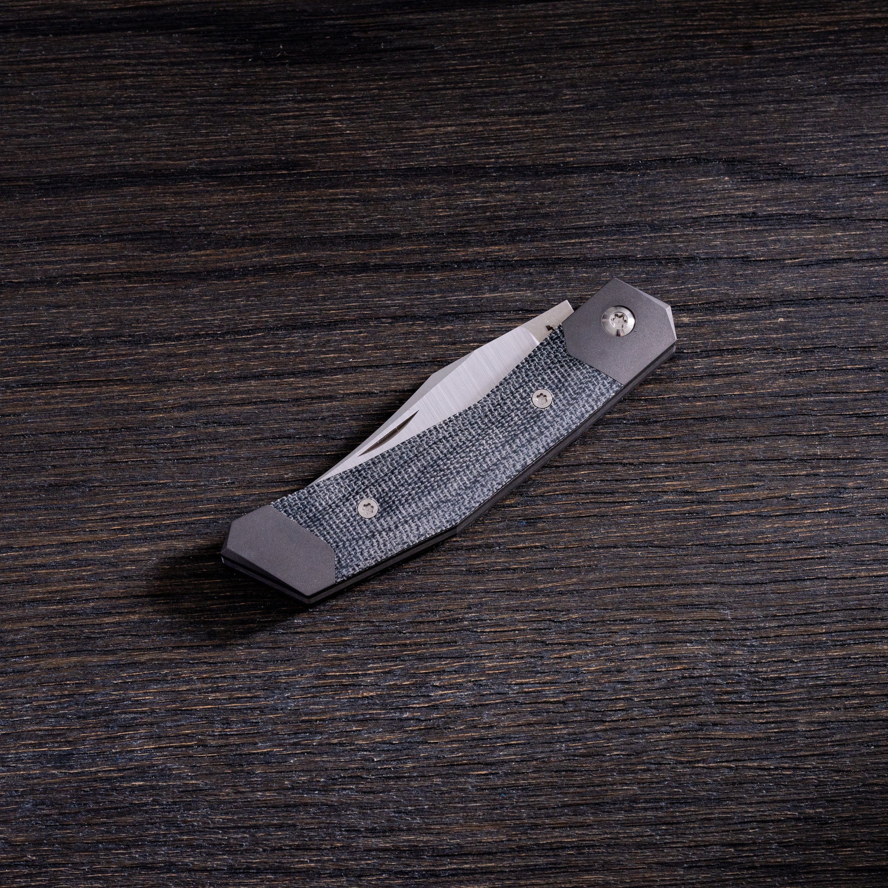 Cyborg Jack - Black Canvas Micarta