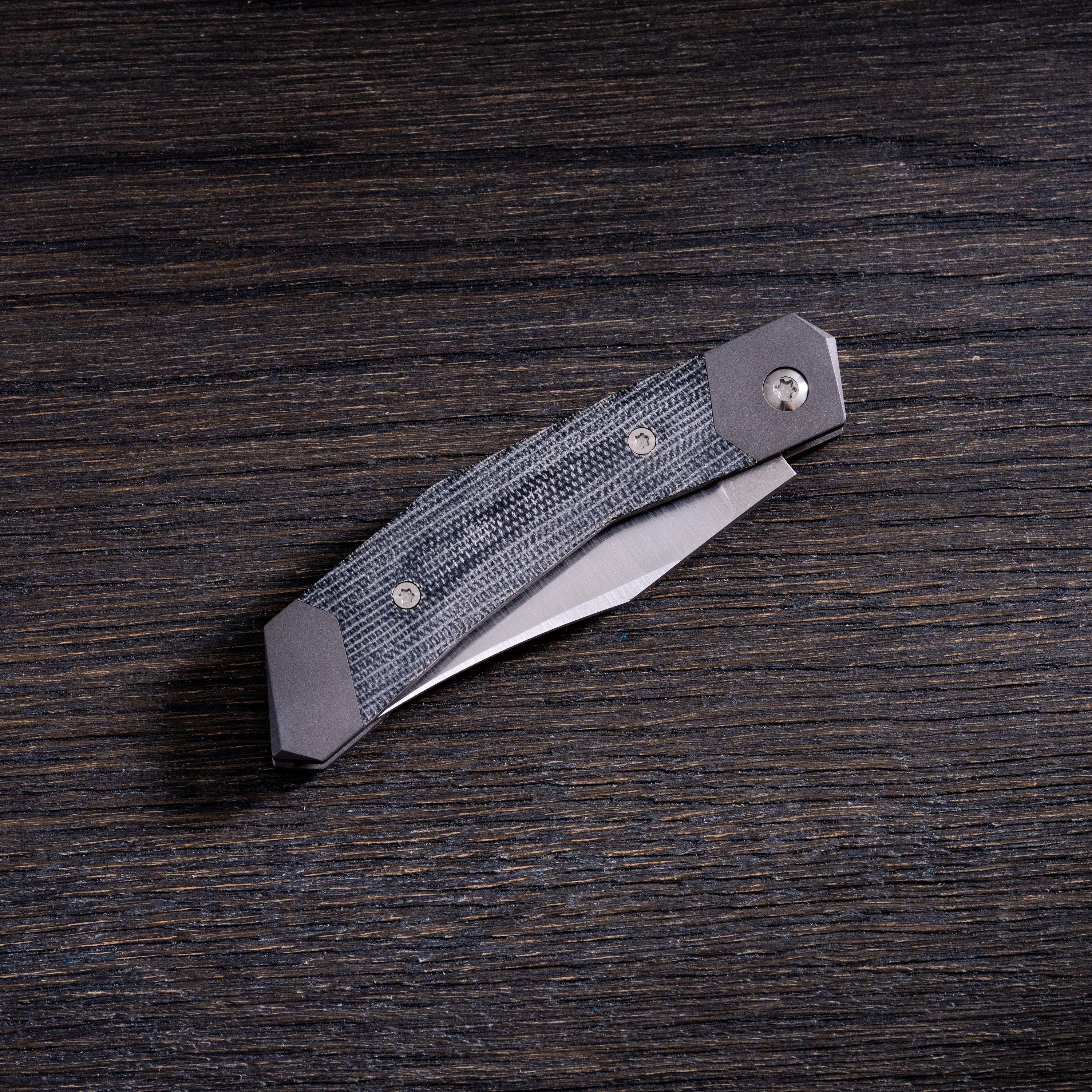 Cyborg Jack - Black Canvas Micarta