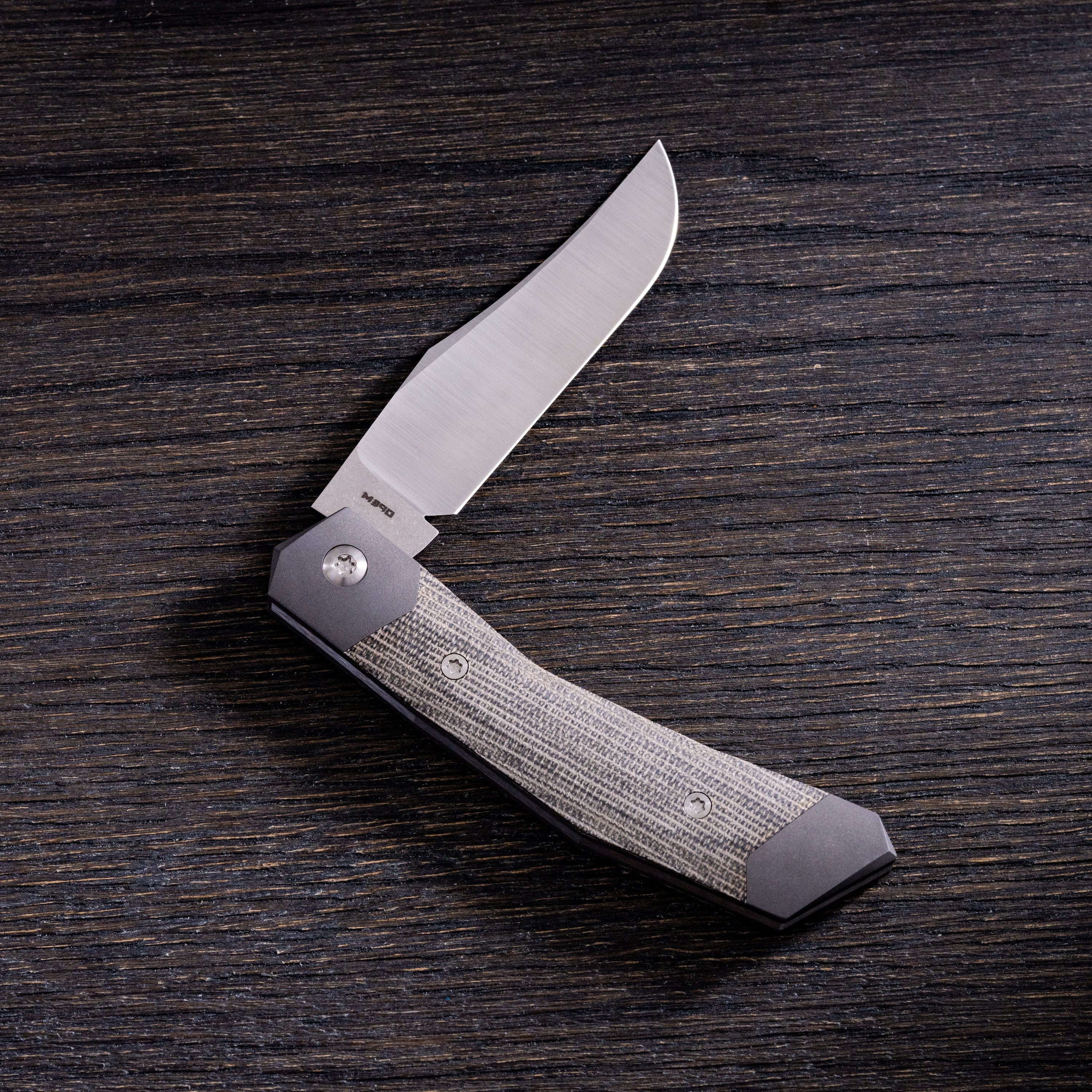 Cyborg Jack - Olive Drab (OD) Green Canvas Micarta