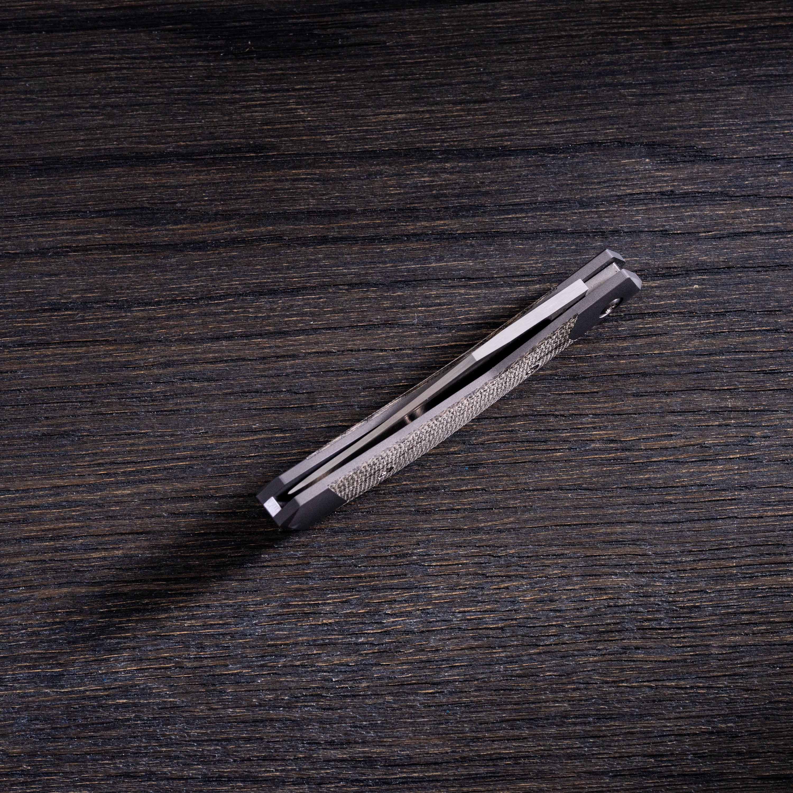 Cyborg Jack - Olive Drab (OD) Green Canvas Micarta