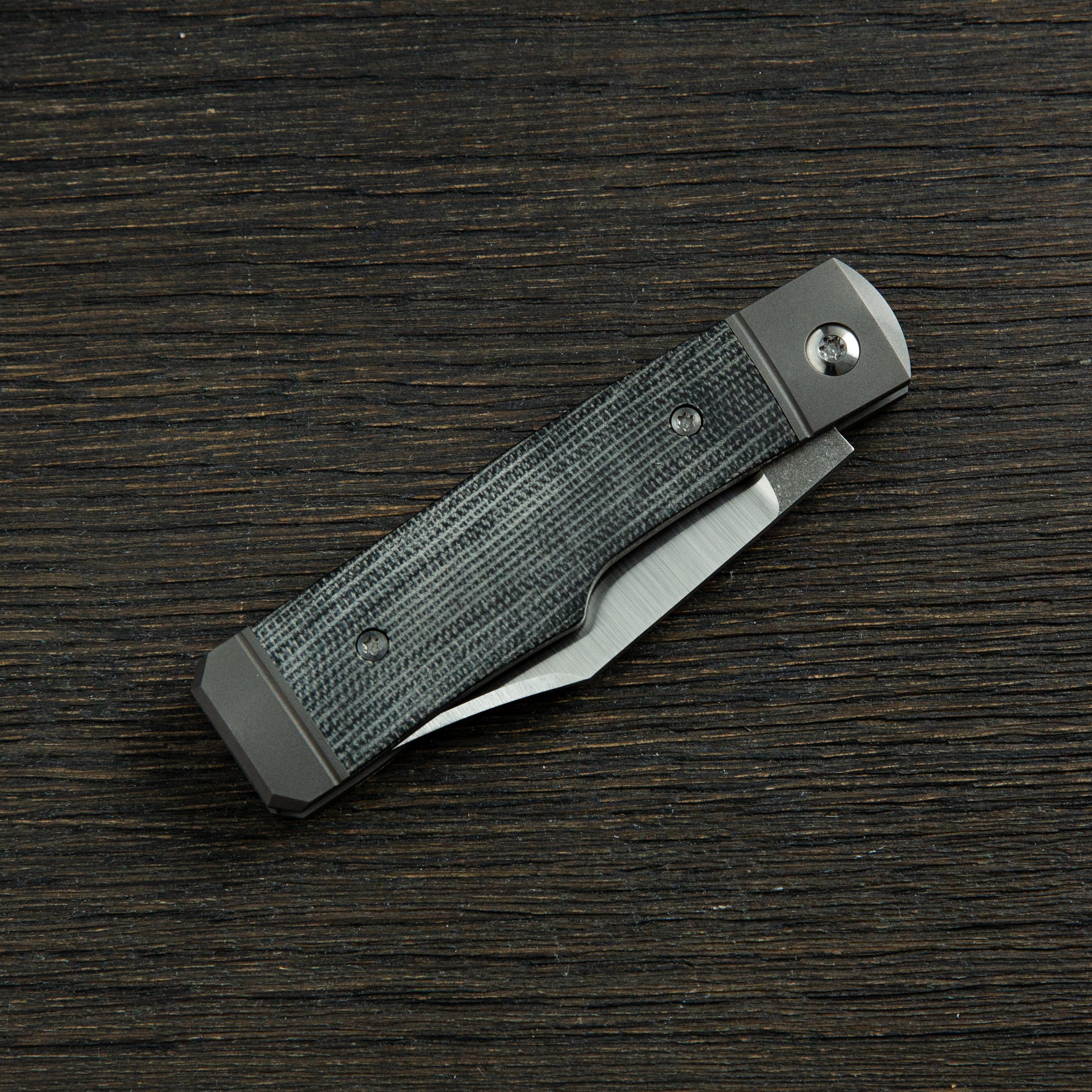 Sharpshooter Jack - Black Canvas Micarta