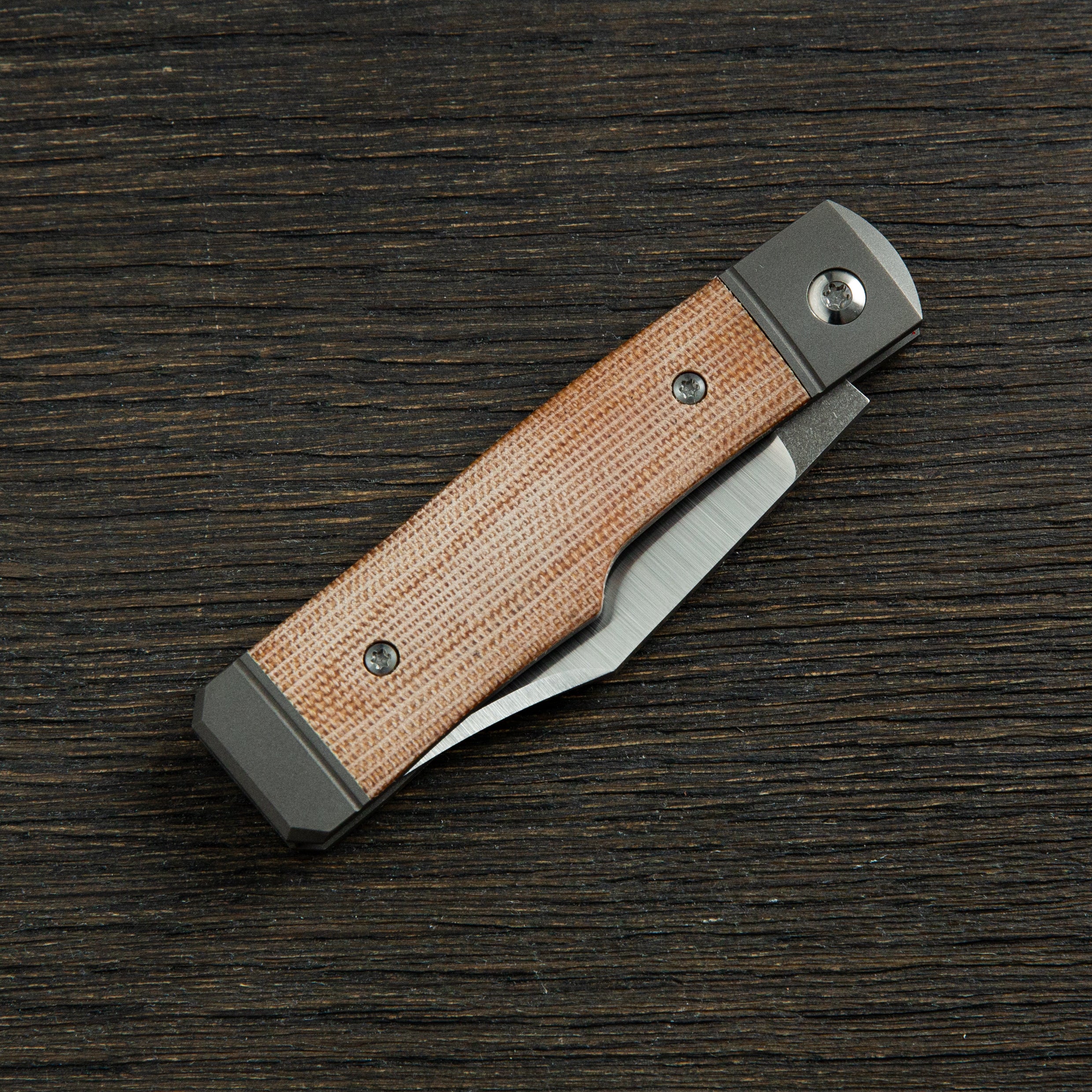 Sharpshooter Jack - Natural Canvas Micarta