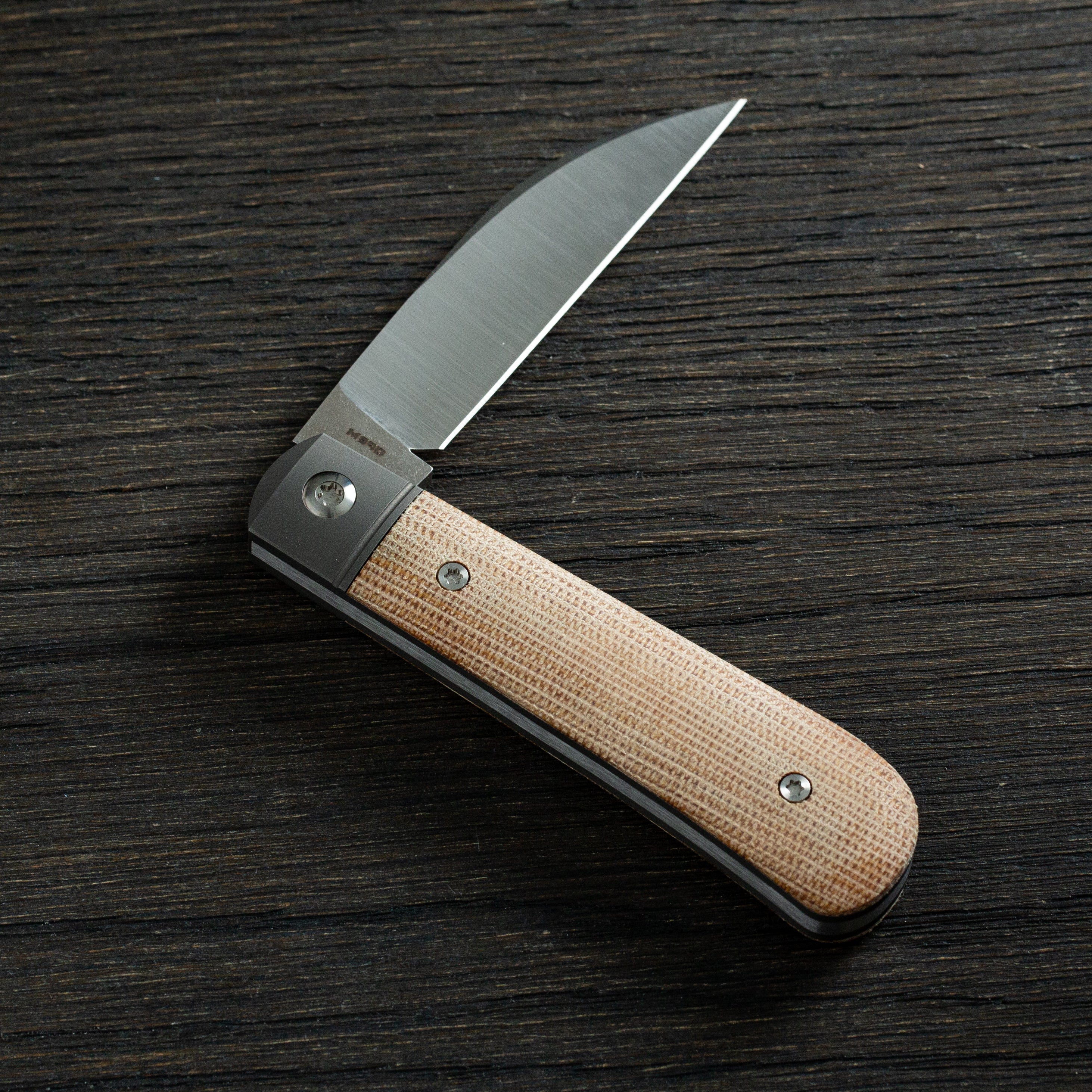 Laid Back Jack - Natural Canvas Micarta