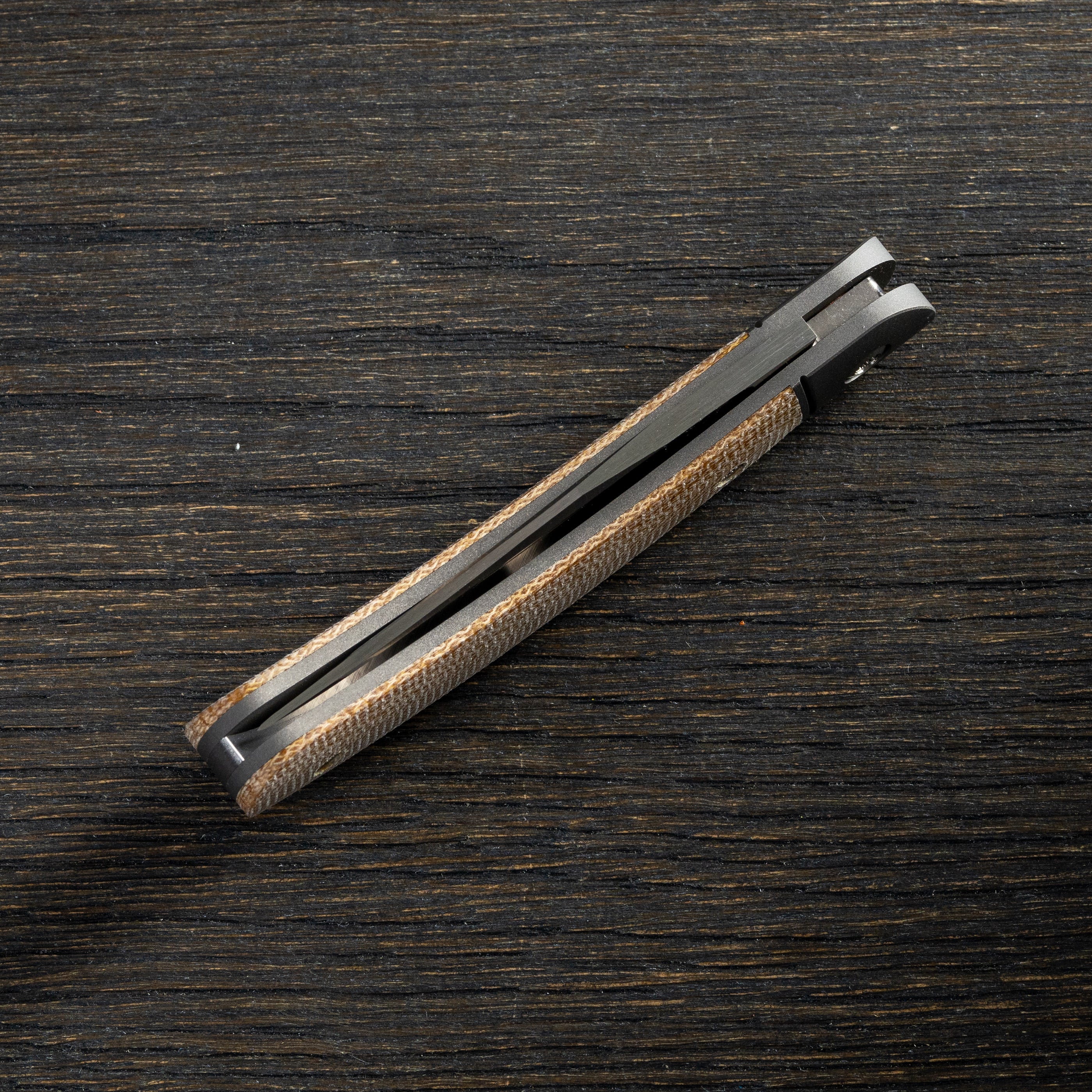 Javelina Jack - Natural Canvas Micarta