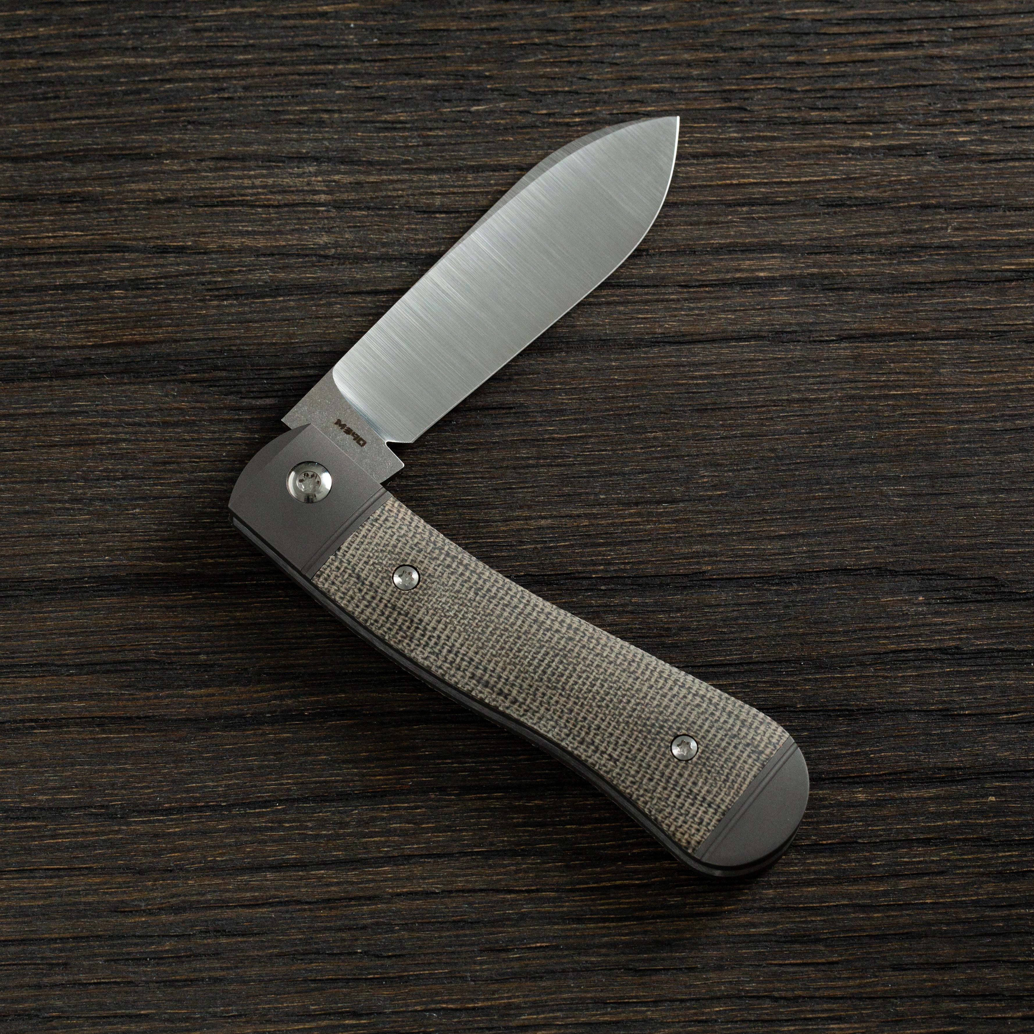 K9 Jack - Olive Drab (OD) Green Canvas Micarta