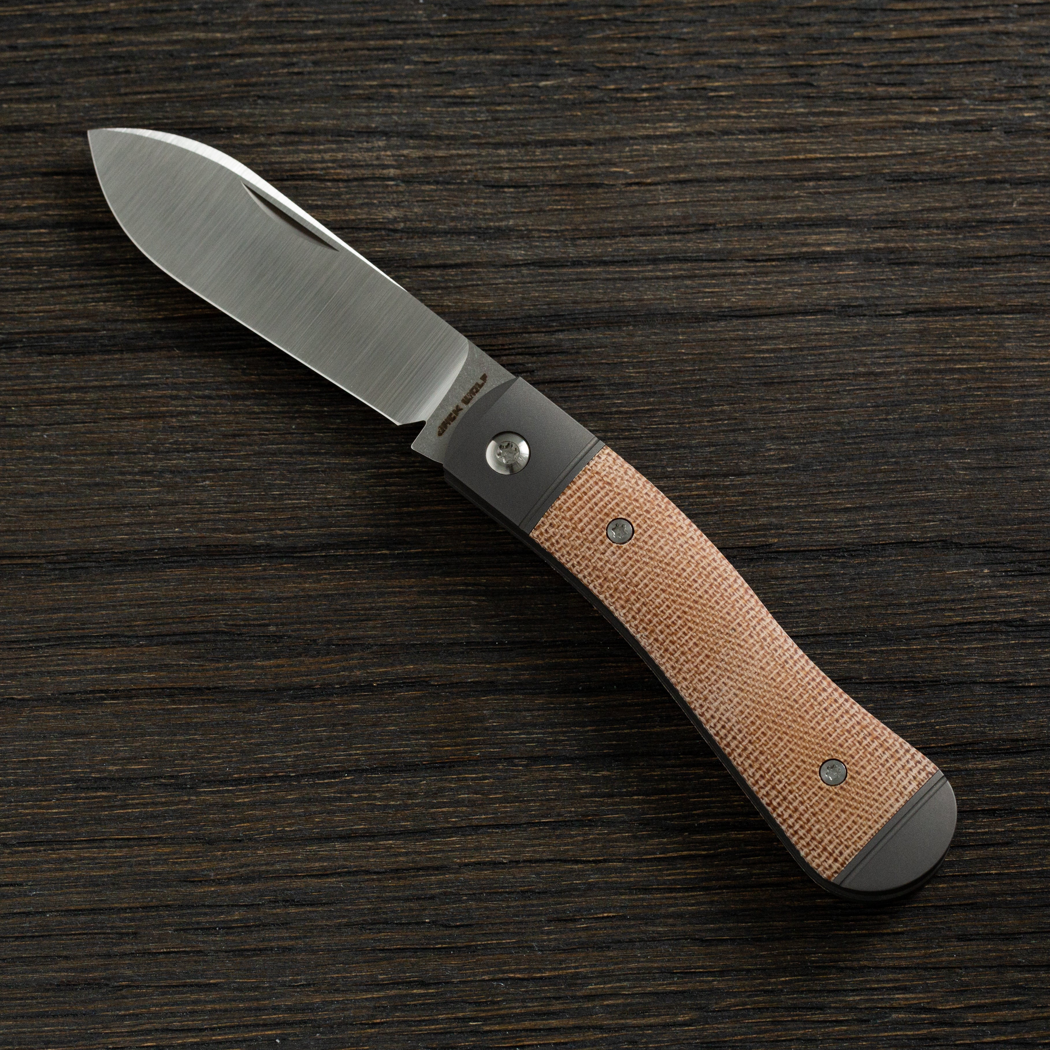 K9 Jack - Natural Canvas Micarta