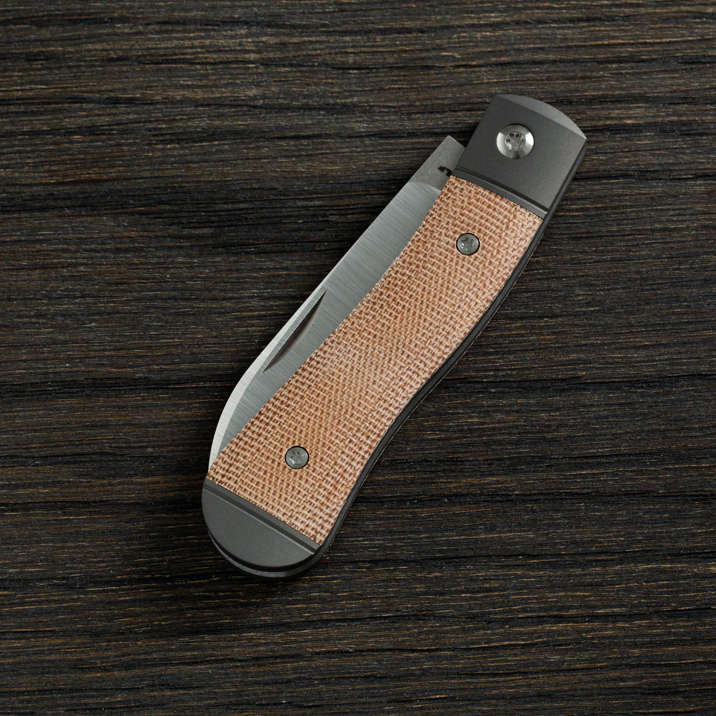 K9 Jack - Natural Canvas Micarta