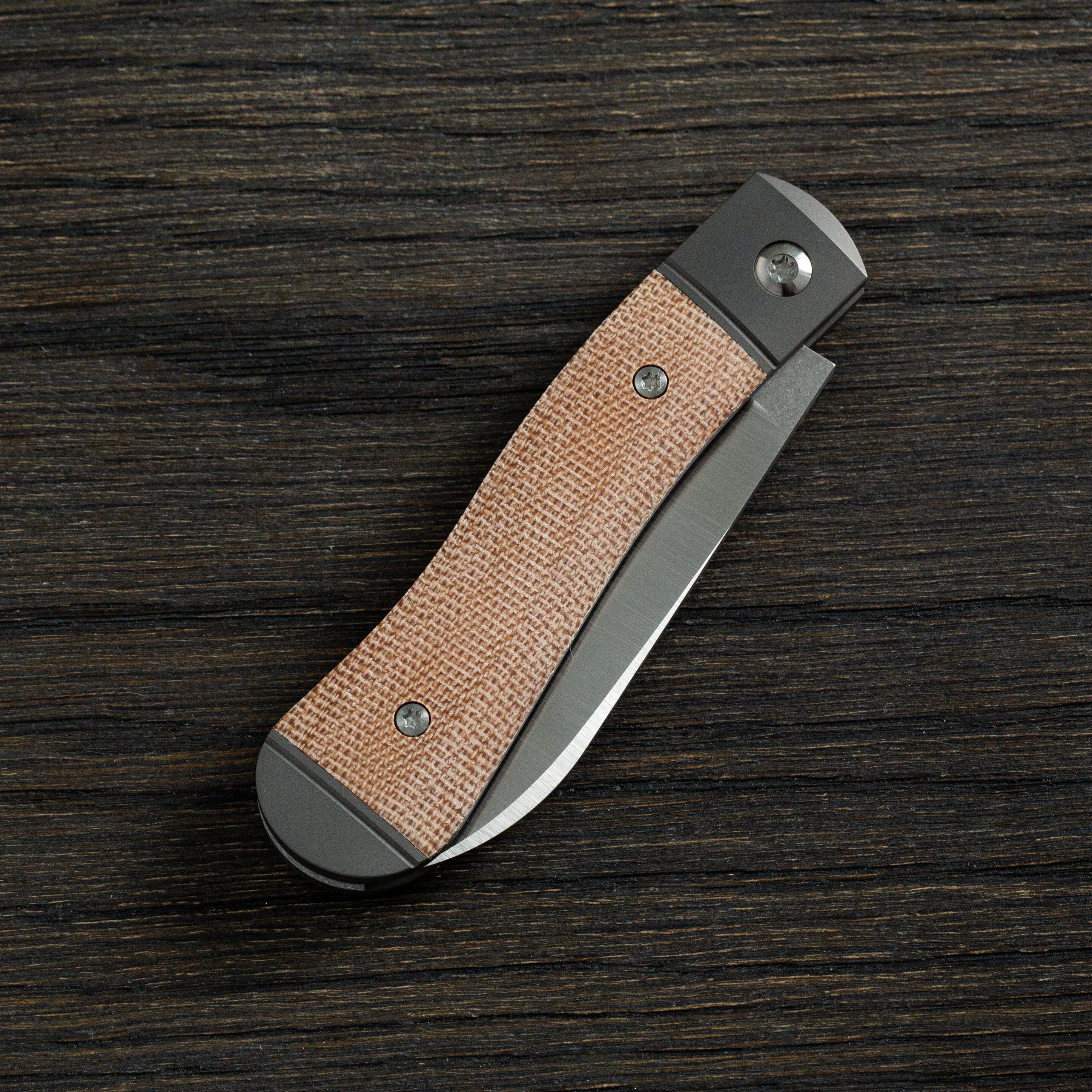 K9 Jack - Natural Canvas Micarta