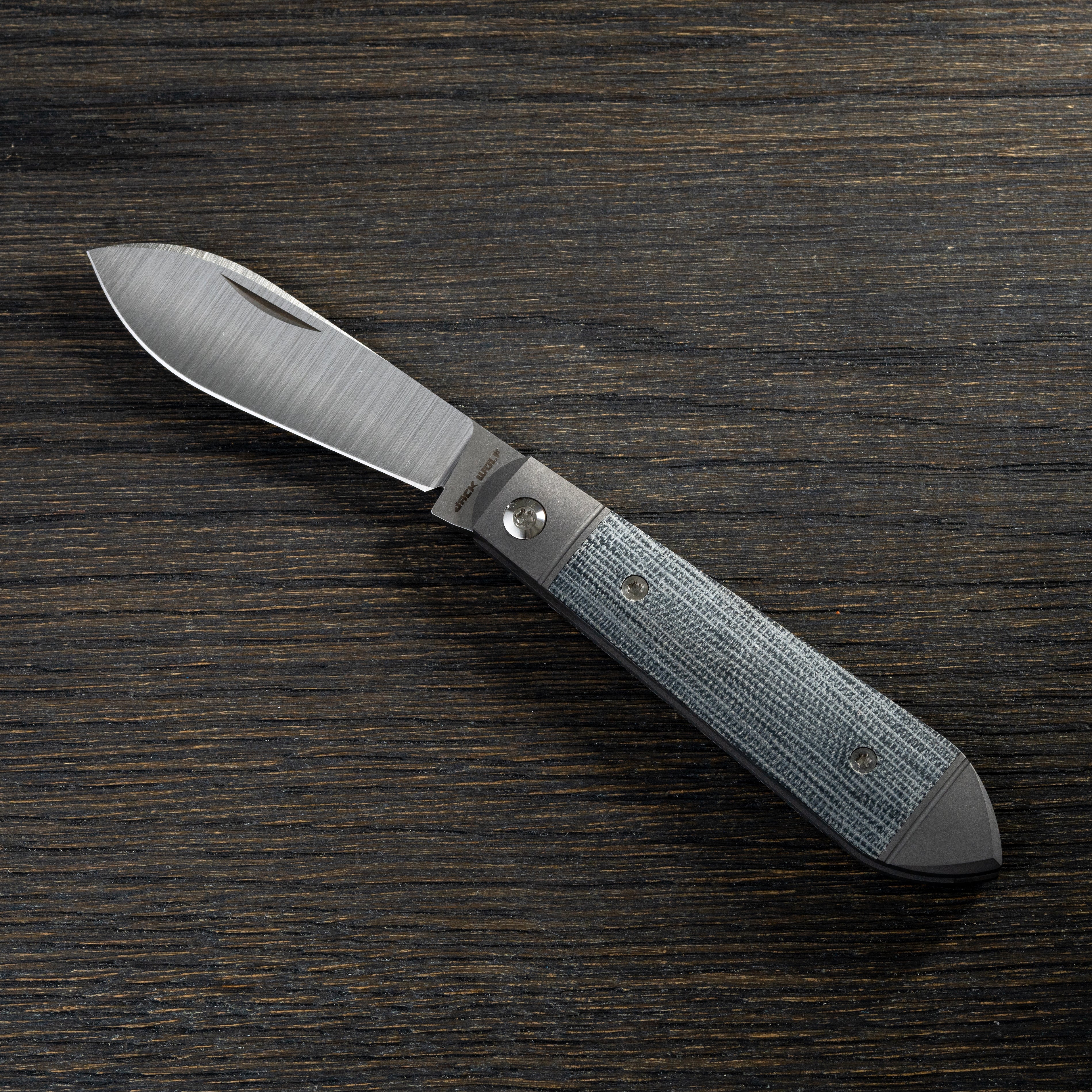 Low Drag Jack - Black Canvas Micarta