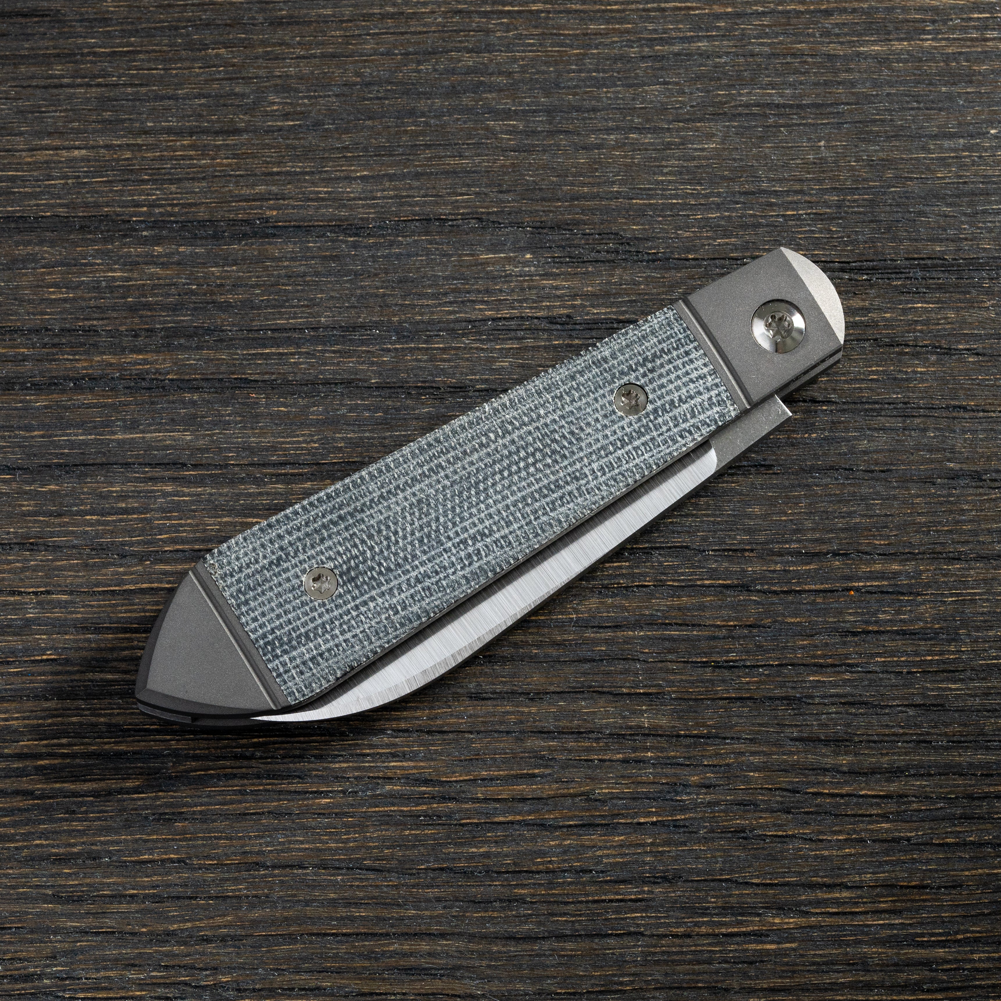 Low Drag Jack - Black Canvas Micarta