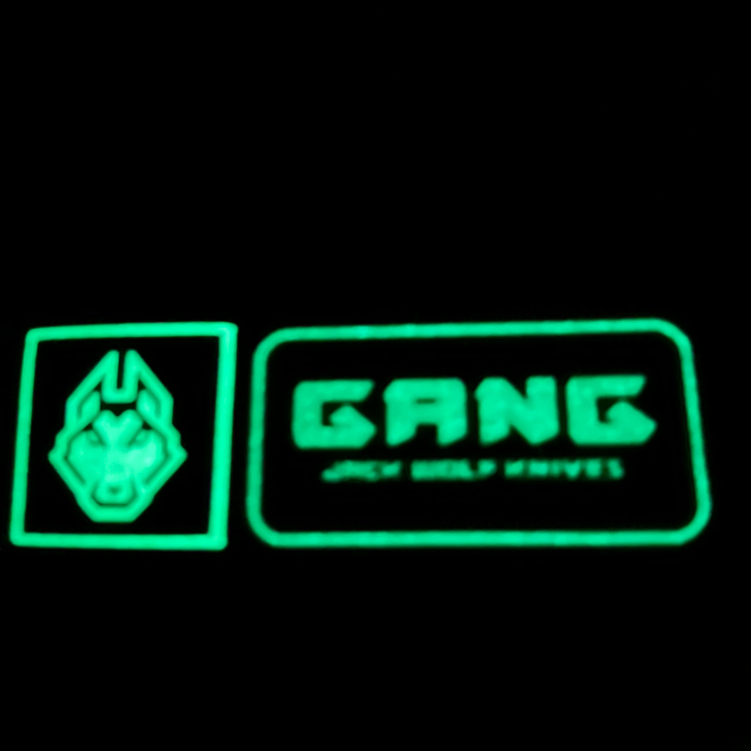 Ranger Eye - Green & White Gang 1 x 2