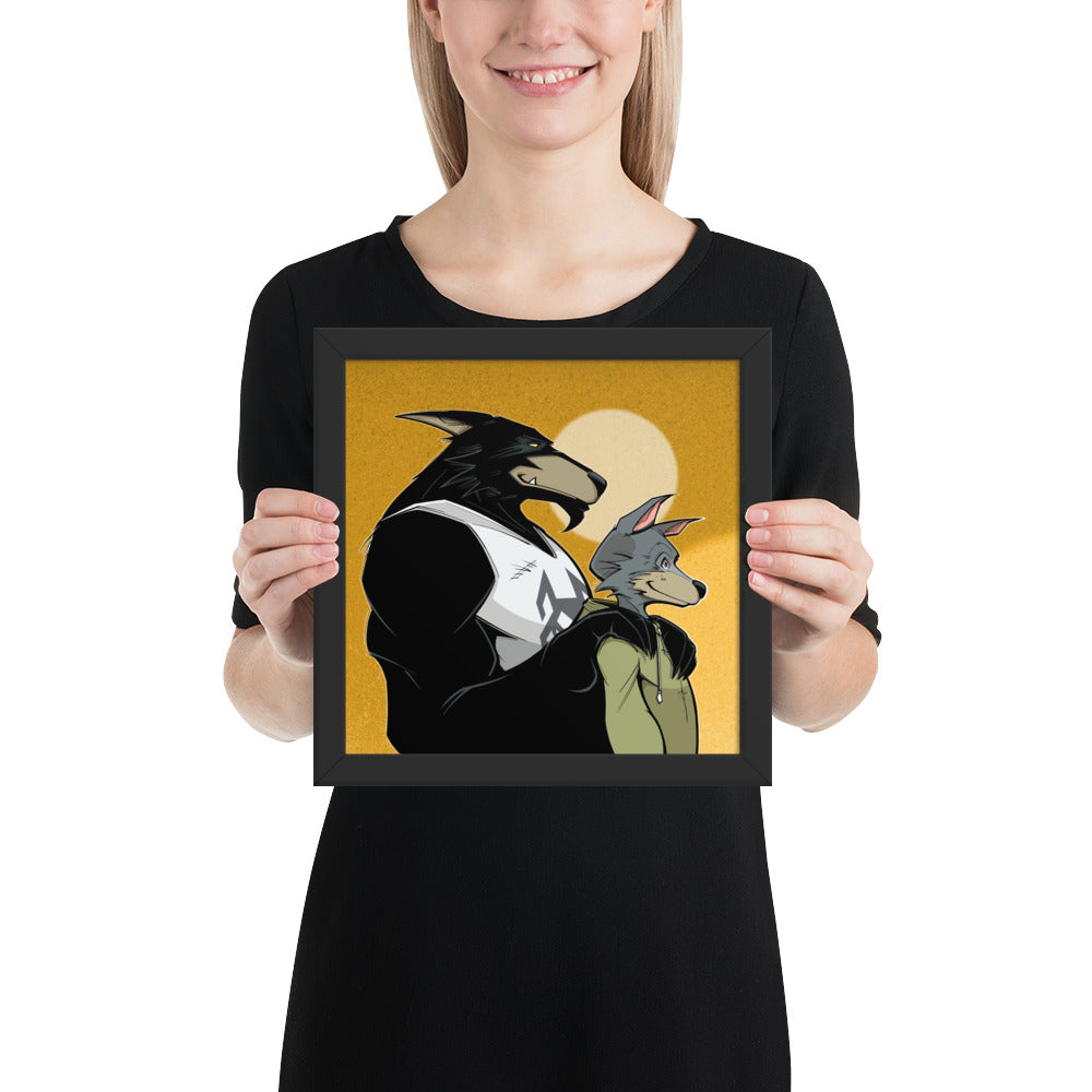 Framed Poster - Big Bro Jack Label v1