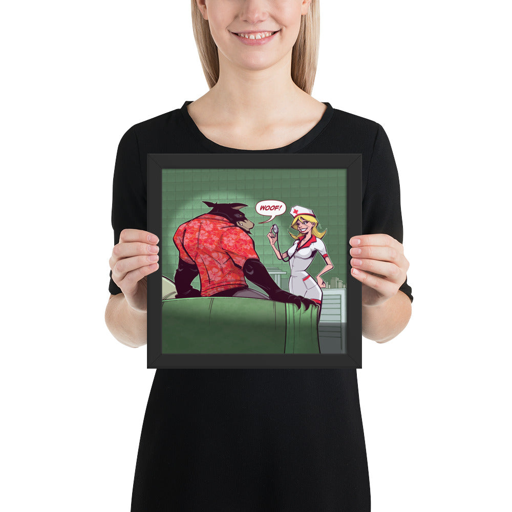 Framed Poster - Feelgood Jack Label v1