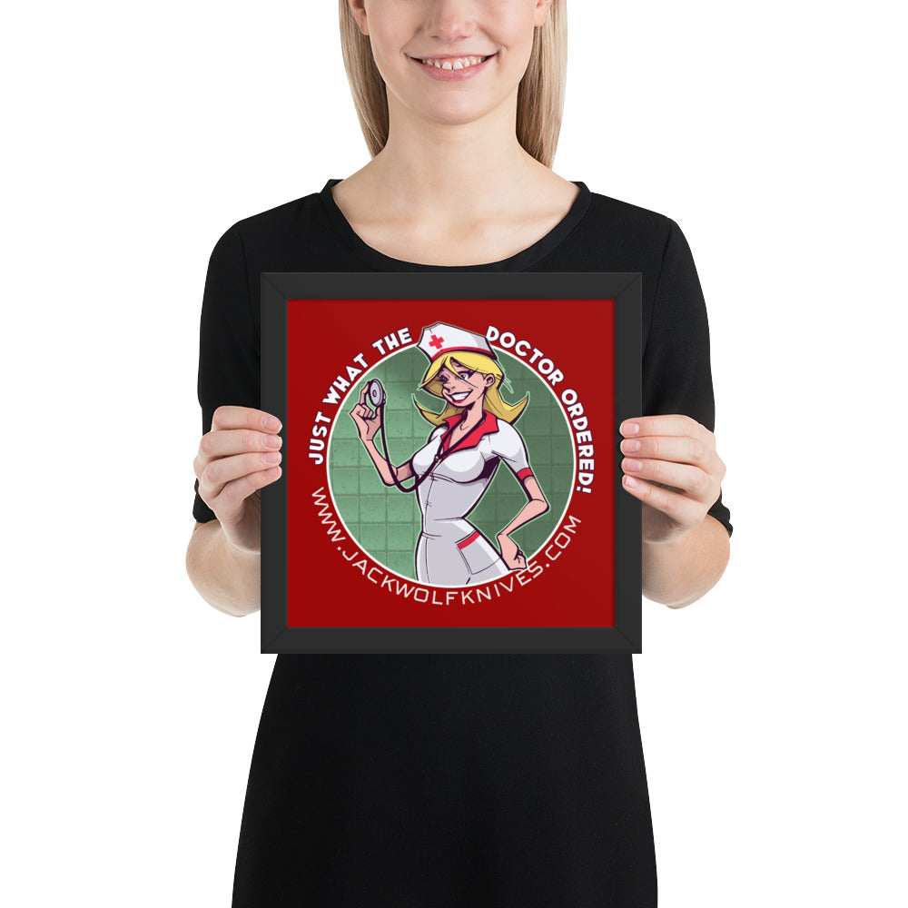 Framed Poster - Feelgood Jack Sticker v1