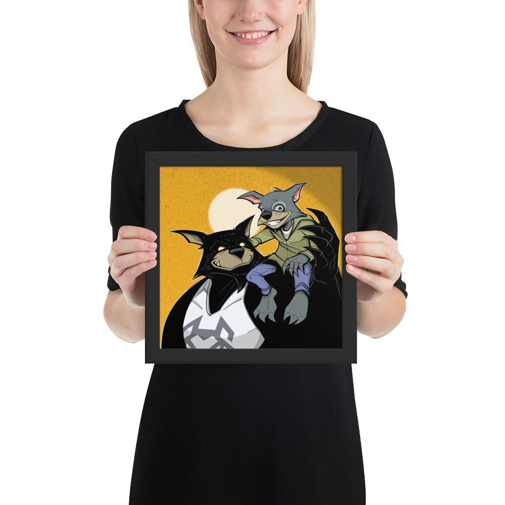 Framed Poster - Little Bro Jack Label v1