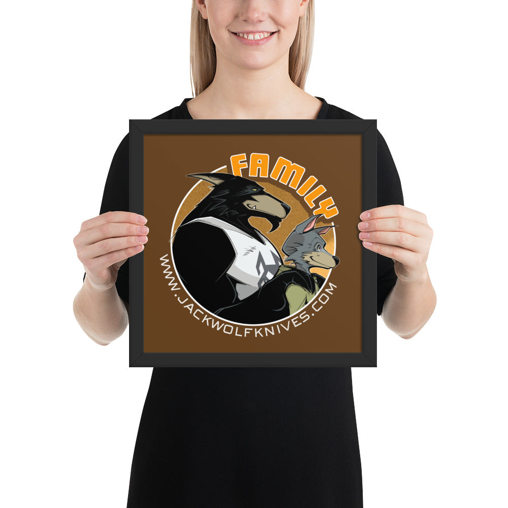 Framed Poster - Big Bro Jack Sticker v1