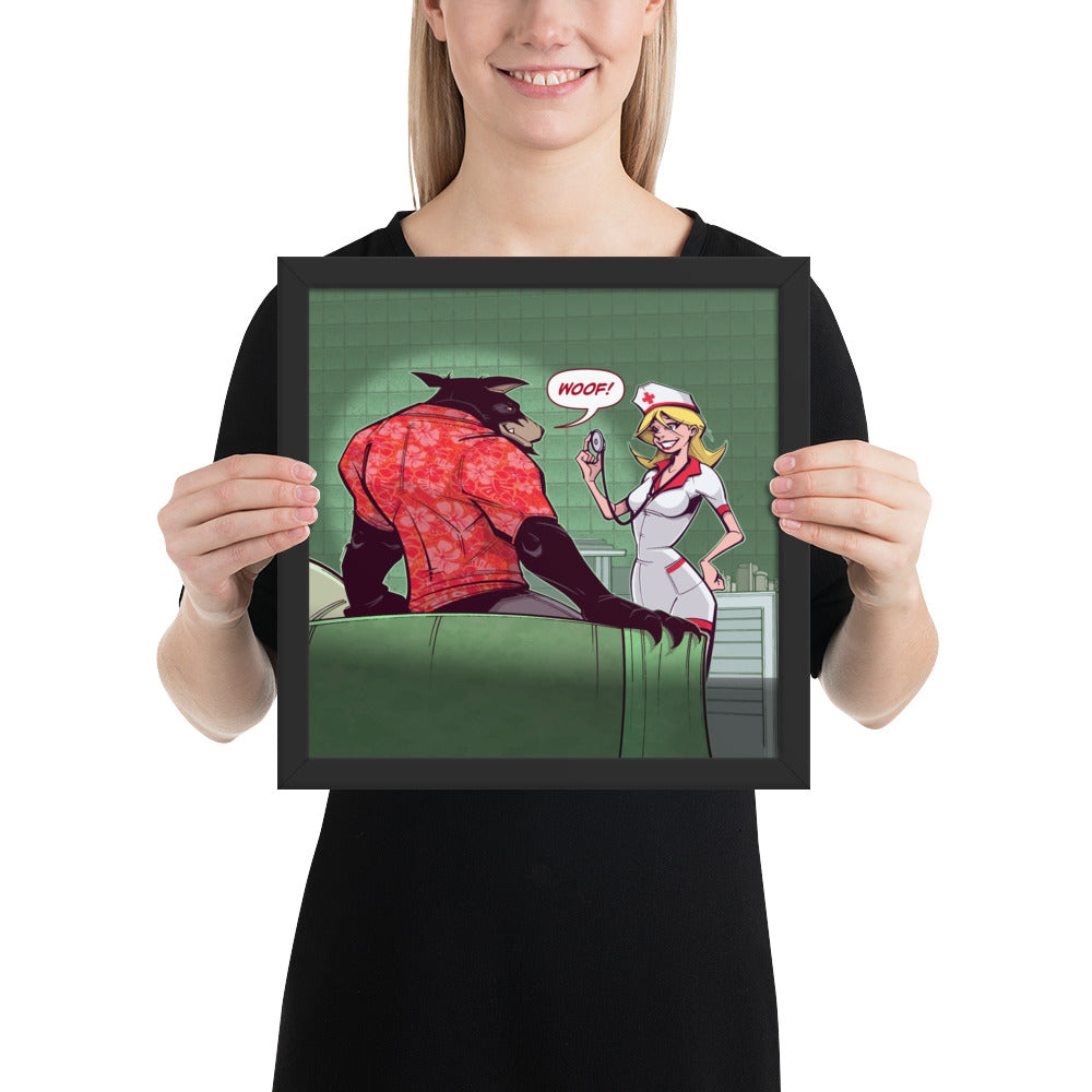 Framed Poster - Feelgood Jack Label v1