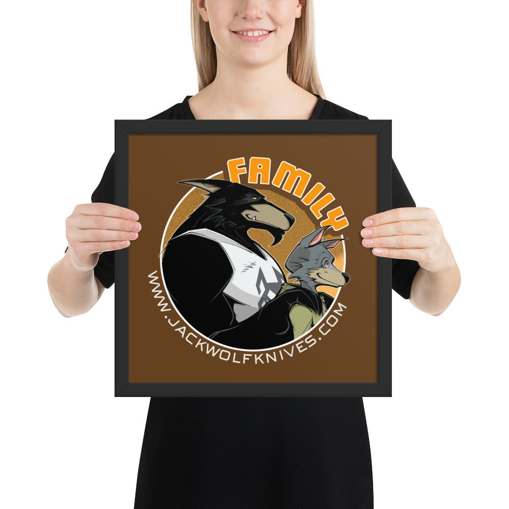 Framed Poster - Big Bro Jack Sticker v1