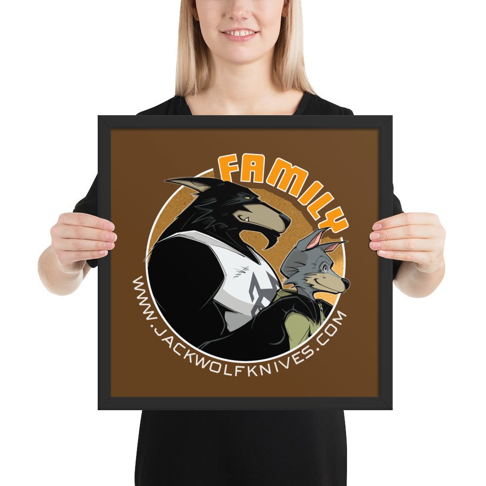 Framed Poster - Big Bro Jack Sticker v1