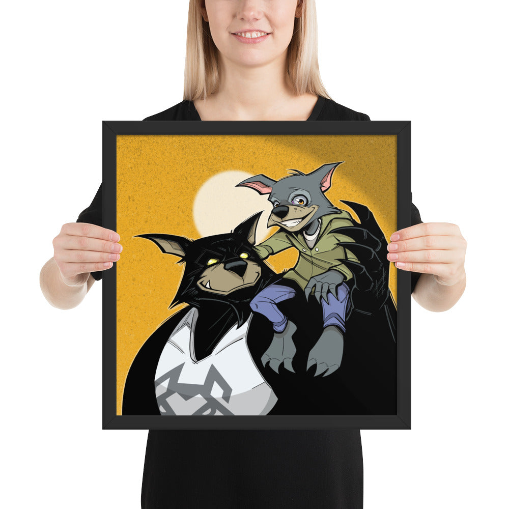 Framed Poster - Little Bro Jack Label v1