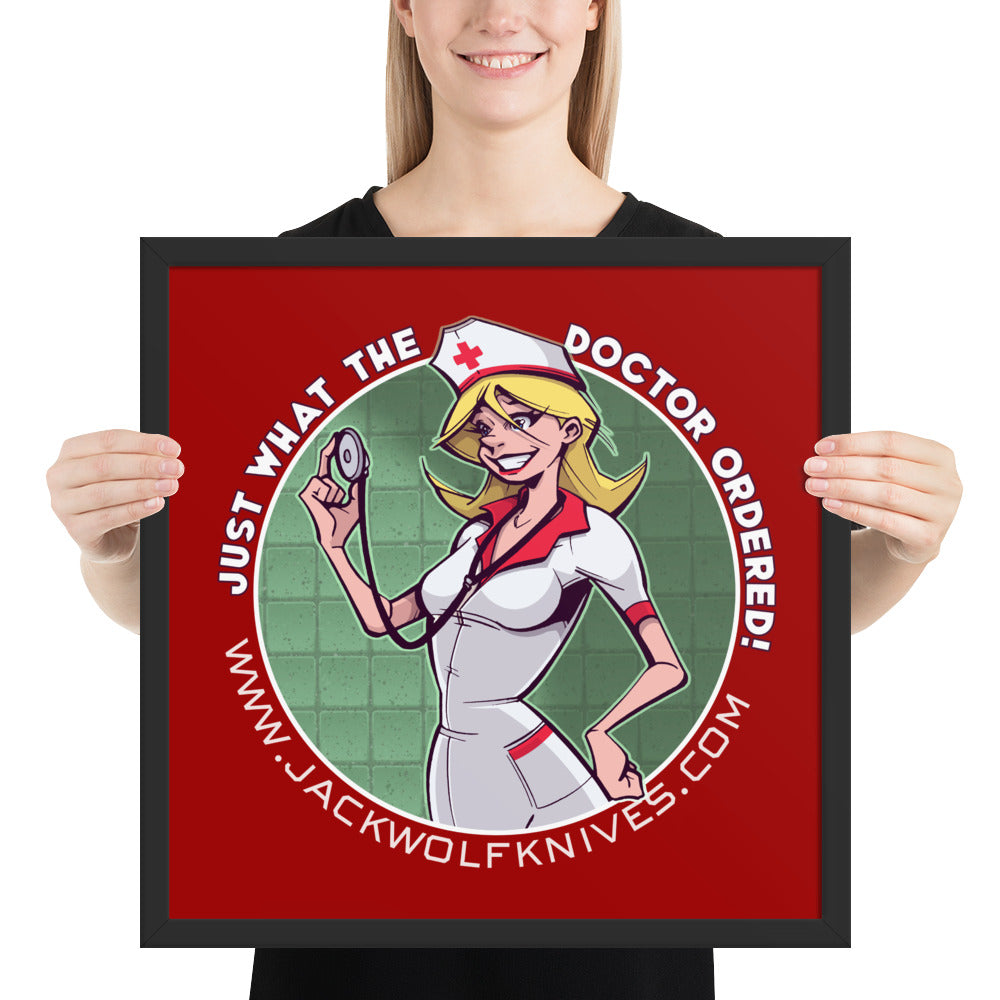 Framed Poster - Feelgood Jack Sticker v1