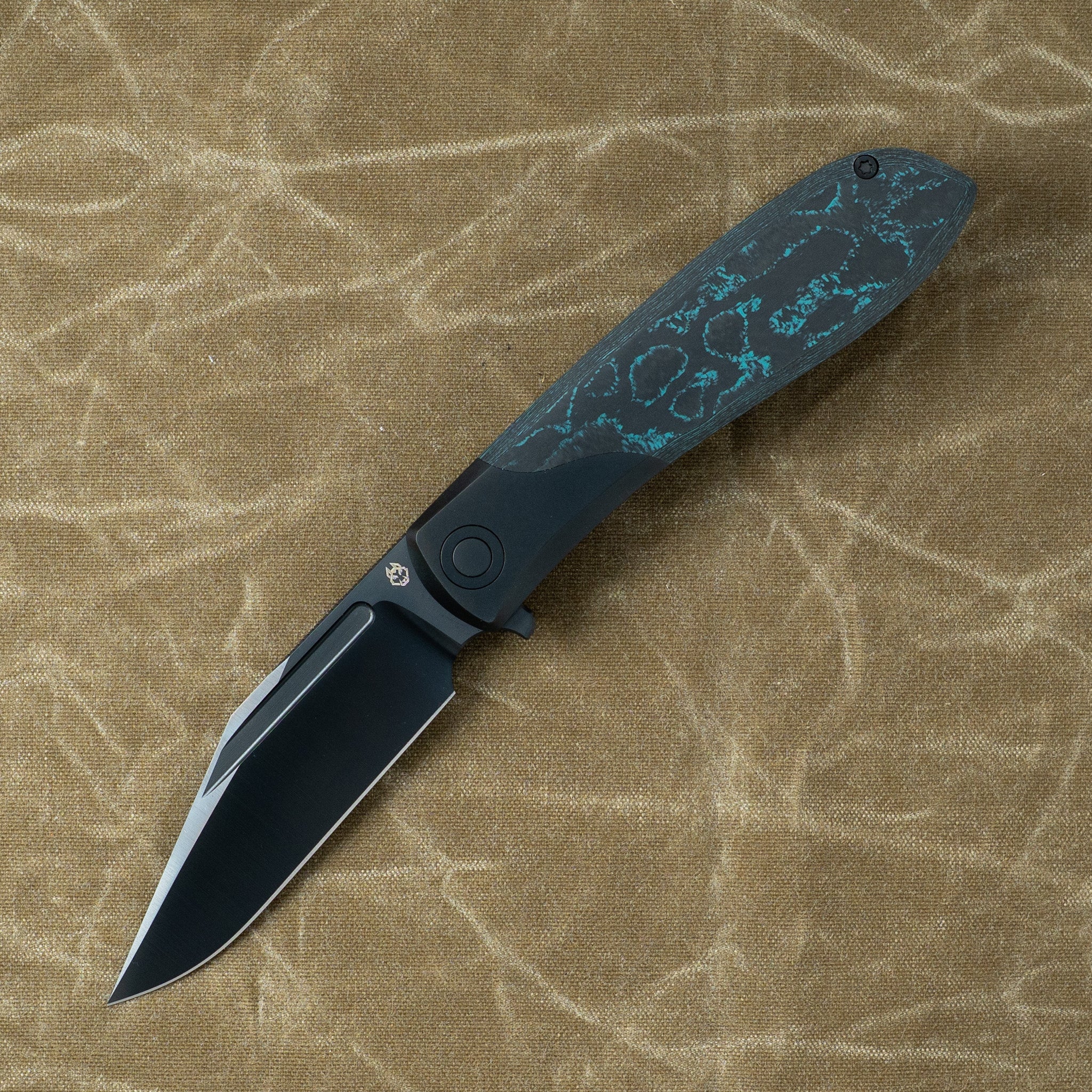 SCUFFLE - CAMOCARBON BRITTANY BLUE BELT SATIN DLC