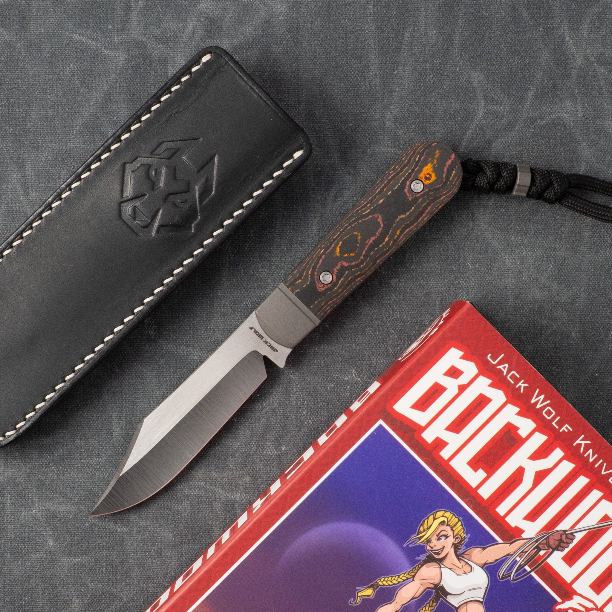 BACKWOODS FIXEDC - CAMOCARBON SUNSET ORANGE