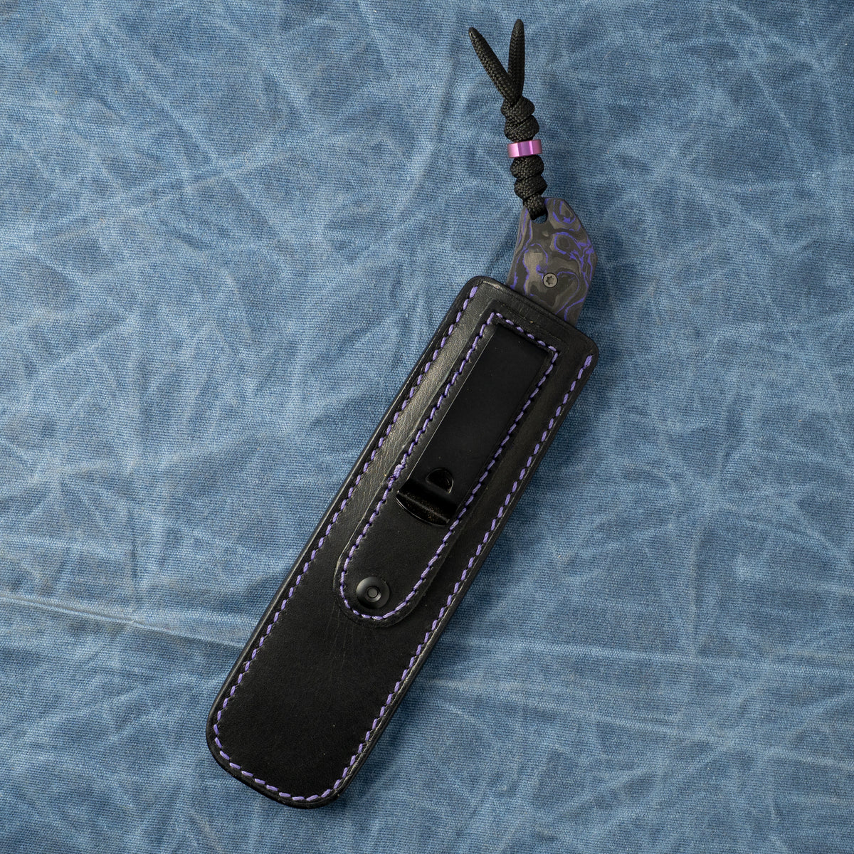 BORDERTOWN BOWIE - PURPLE MARBLE CARBON FIBER