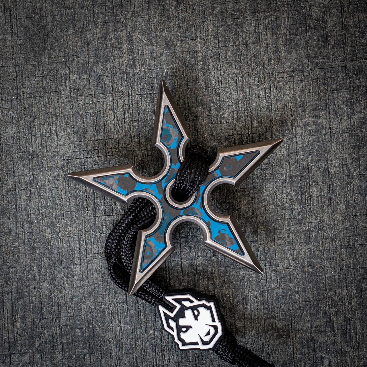 Jaxx - Mini 5-Point - Ti Polished Inlay Arctic Storm