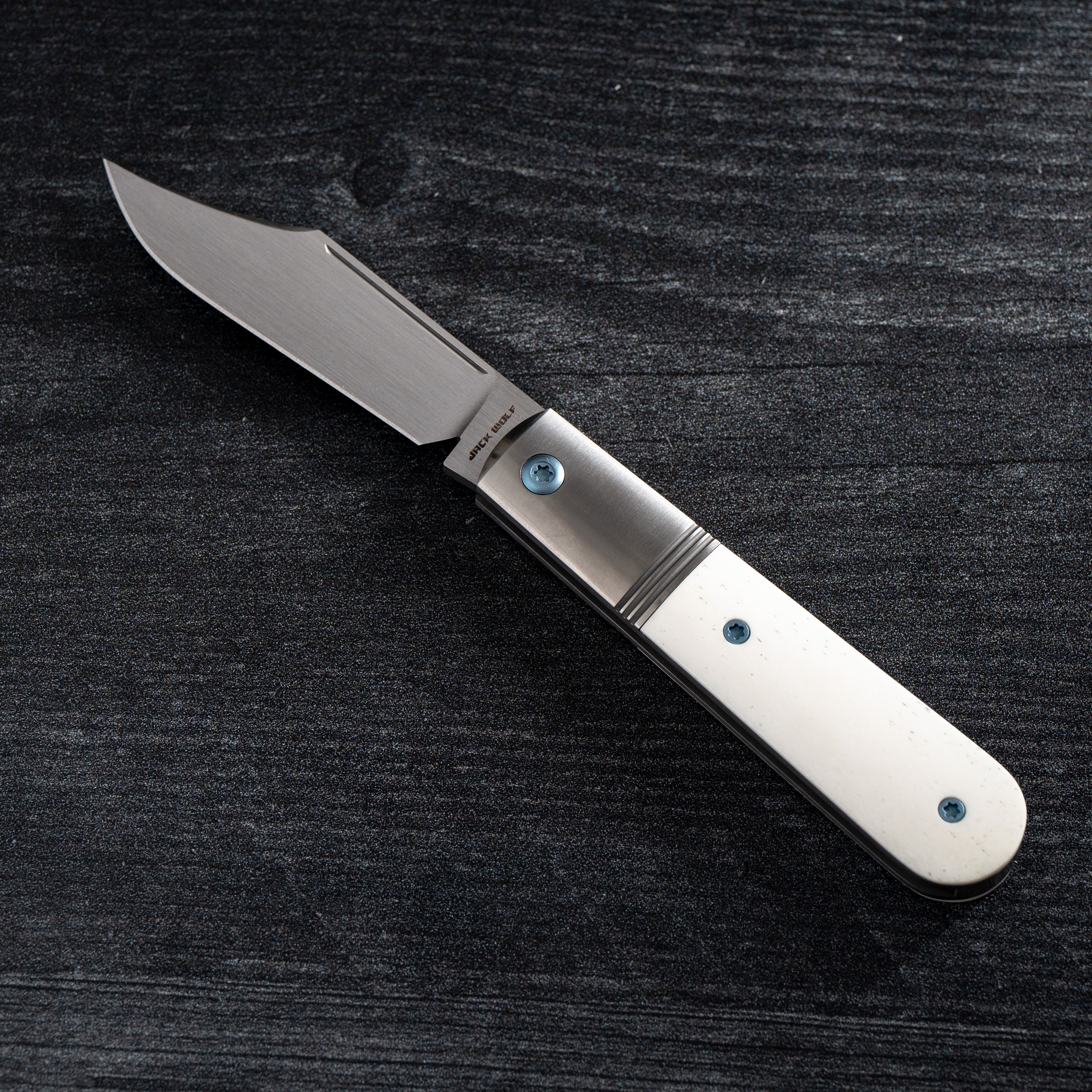 Big Bro Jack - Smooth White Bone Hand Satin